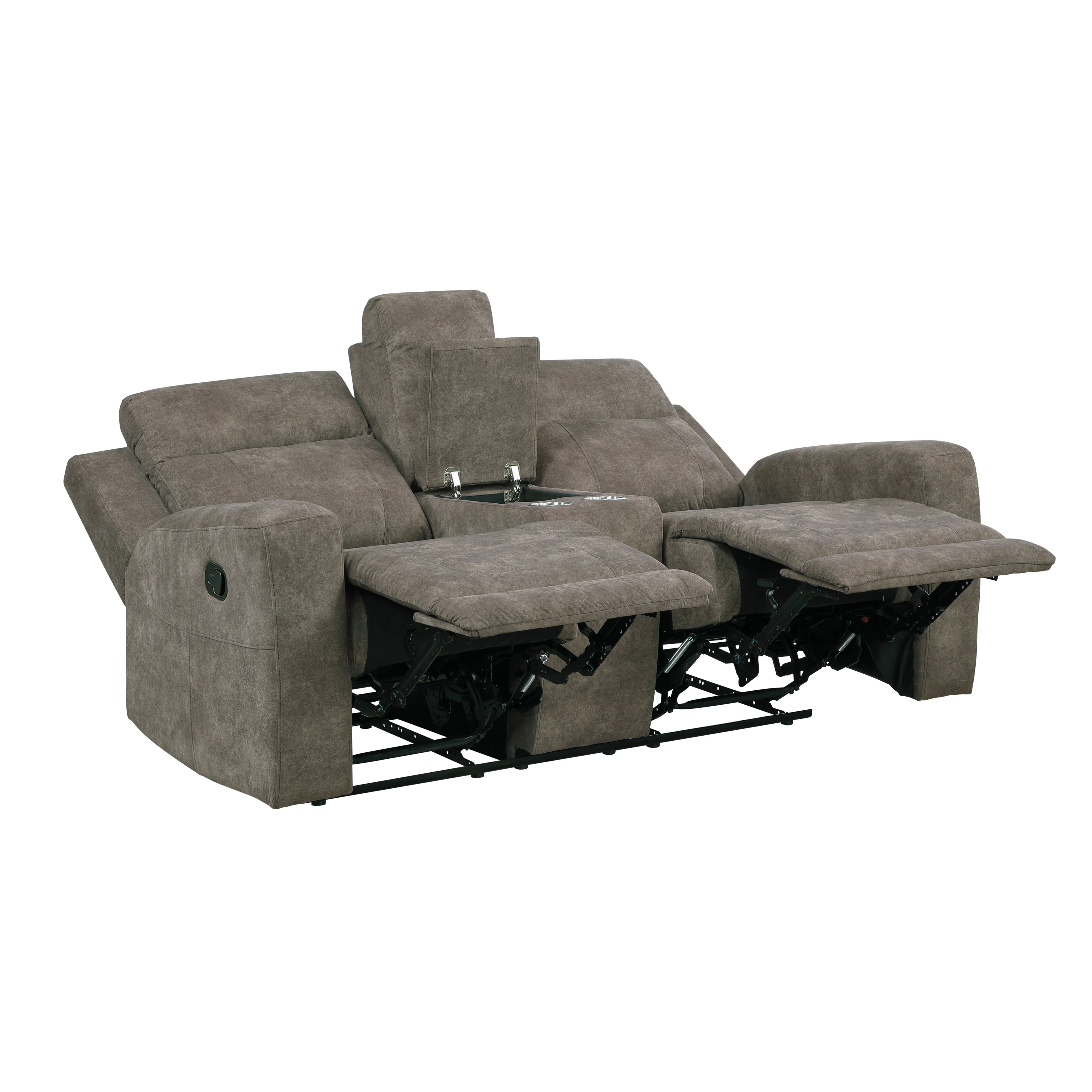 Muncie Double Reclining Love Seat With Center Console - Image 4