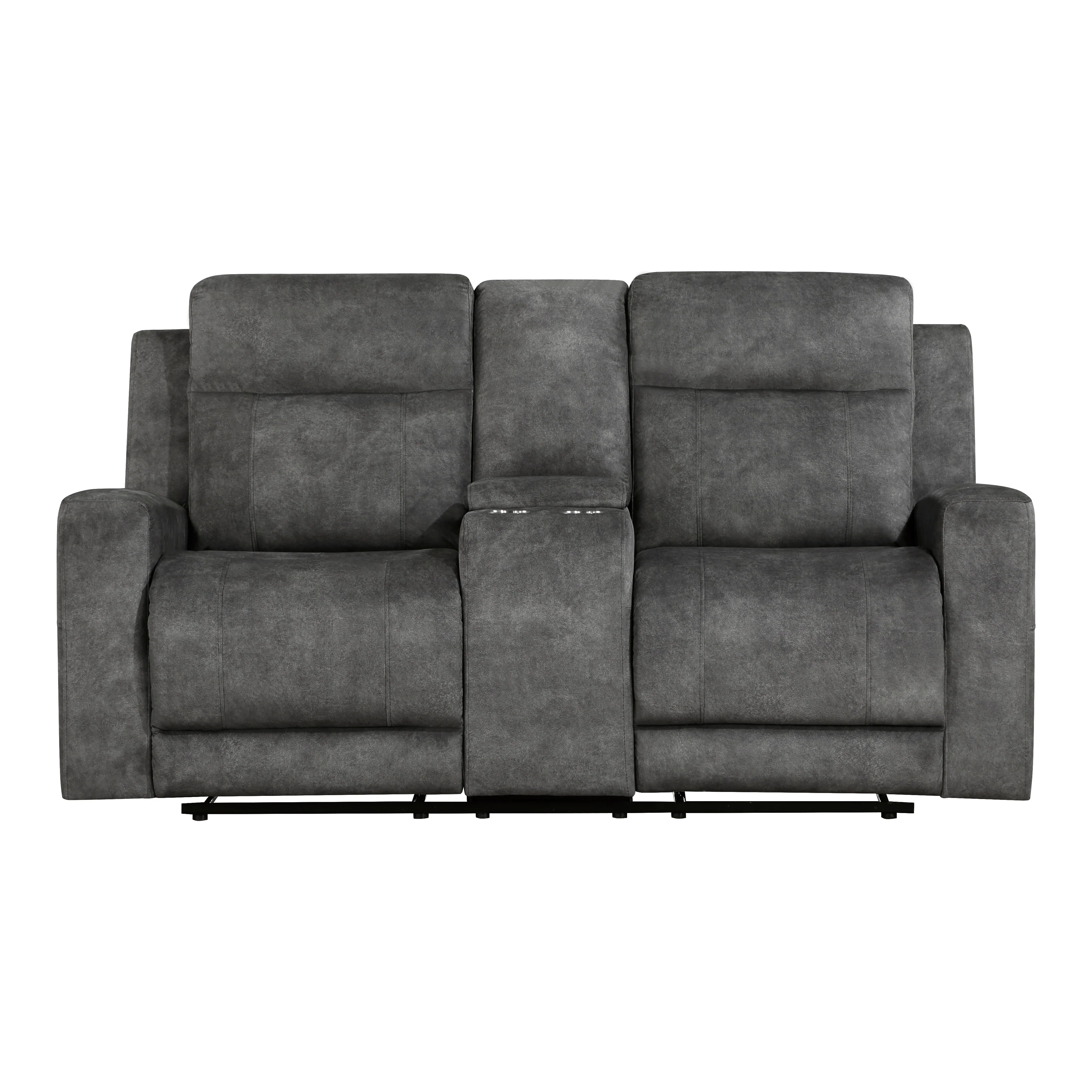 Muncie Double Reclining Love Seat With Center Console - Image 6