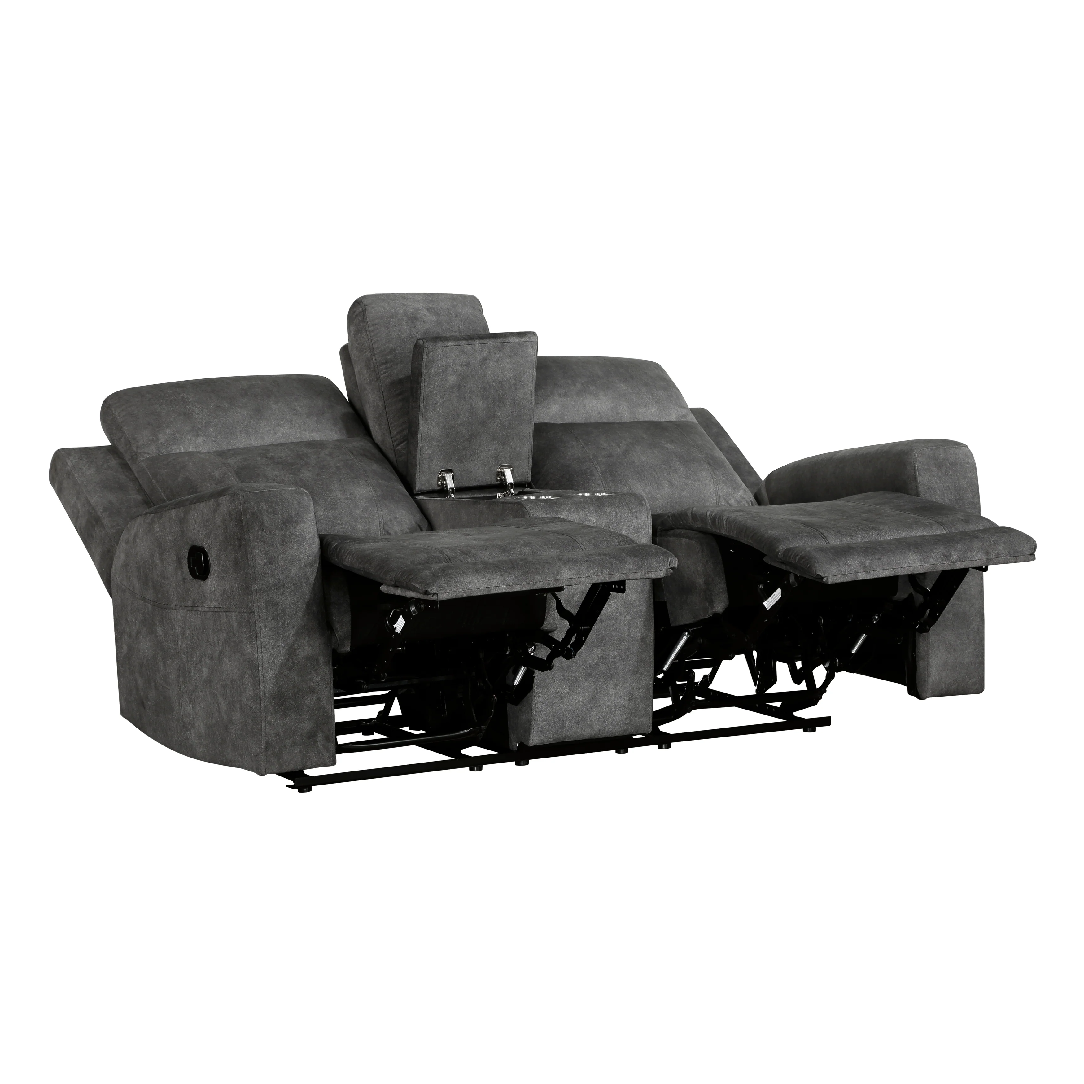 Muncie Double Reclining Love Seat With Center Console - Image 9
