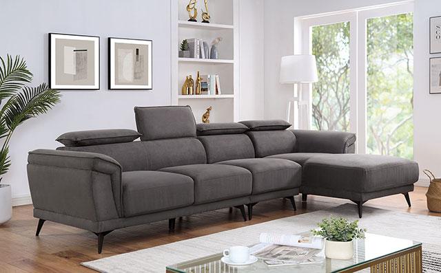 NAPANEE Sectional, Dark Gray - Image 2