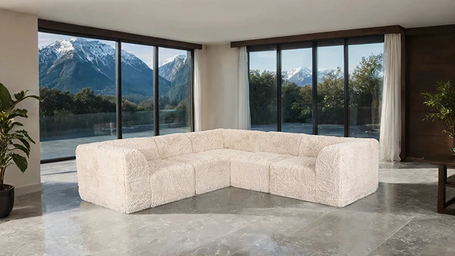 Nappi L-Sectional (Compressed Foam) - Image 2