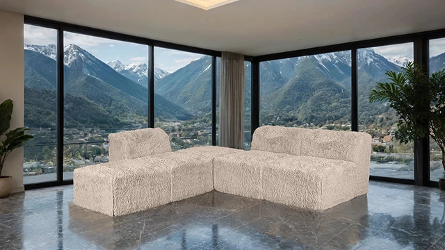 Nappi L-Sectional (Compressed Foam) - Image 2