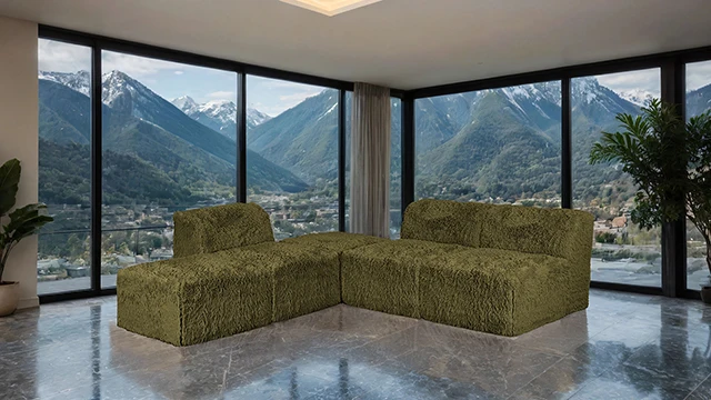 Nappi L-Sectional (Compressed Foam) - Image 2