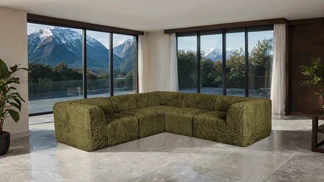 Nappi L-Sectional (Compressed Foam) - Image 2