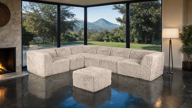Nappi Large L-Sectional w/ Ottoman (Compressed Foam) - Image 2