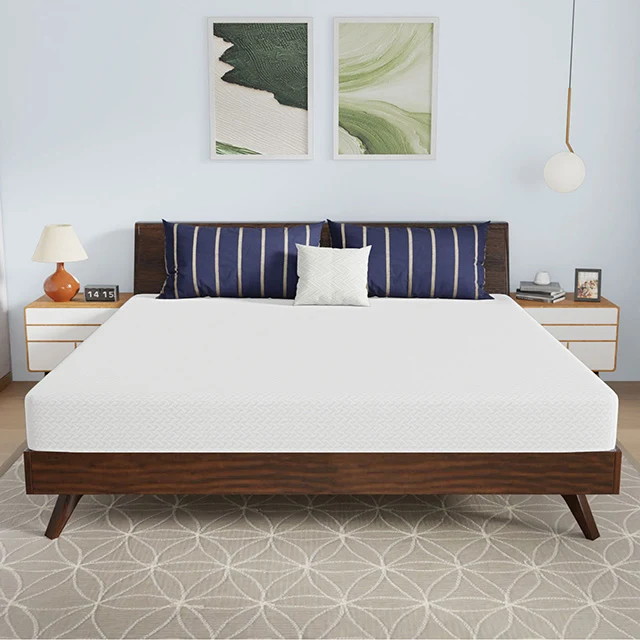 Nasturtium 8" E.King Bamboo Charcoal Infused Memory Foam - Image 3