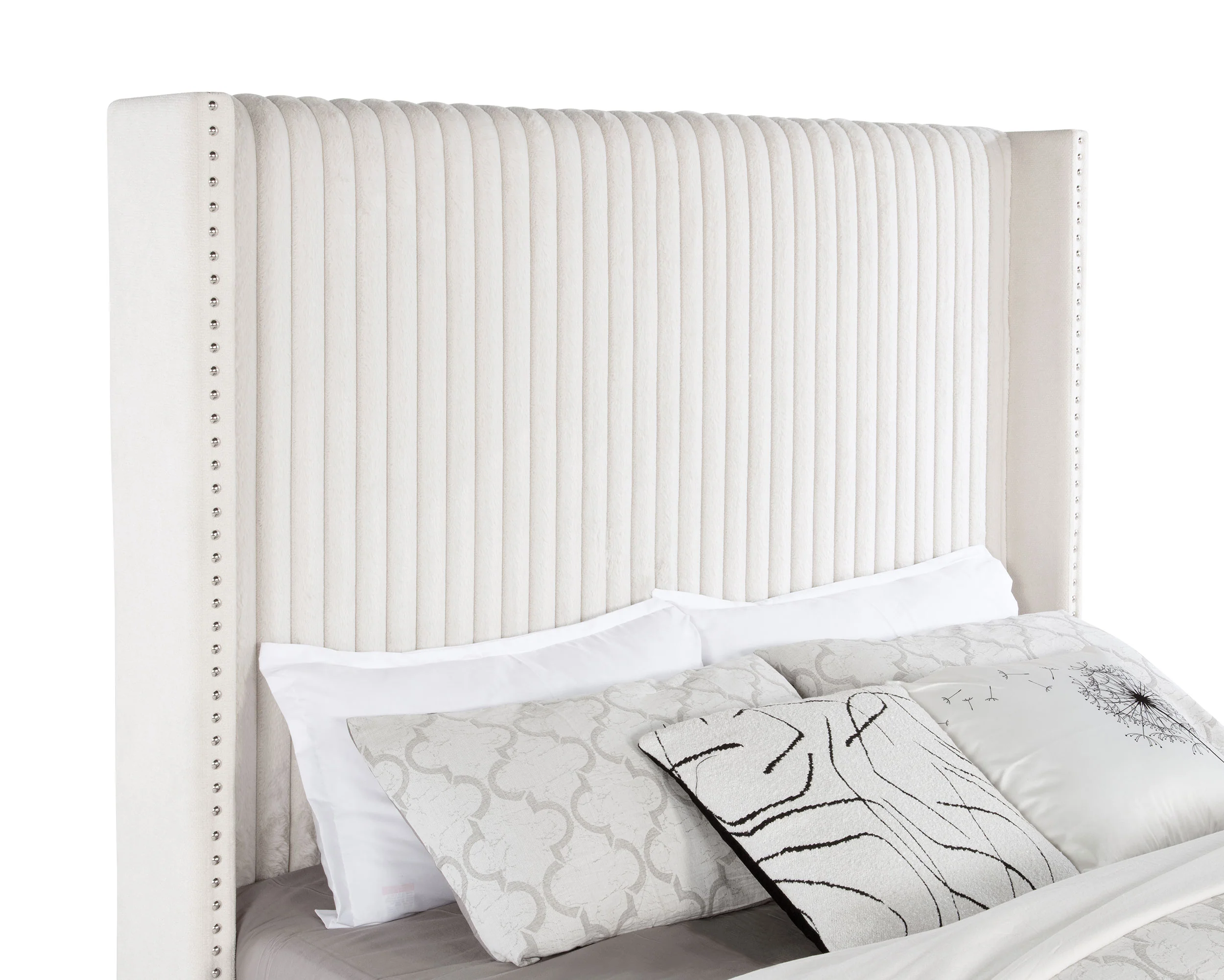 Natasha Wingback Bed - Image 7