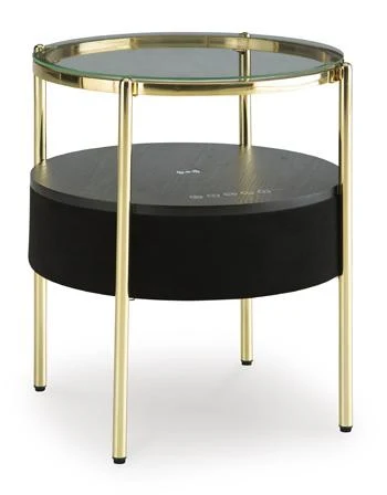 Nedman Accent Table with Speaker - Image 3