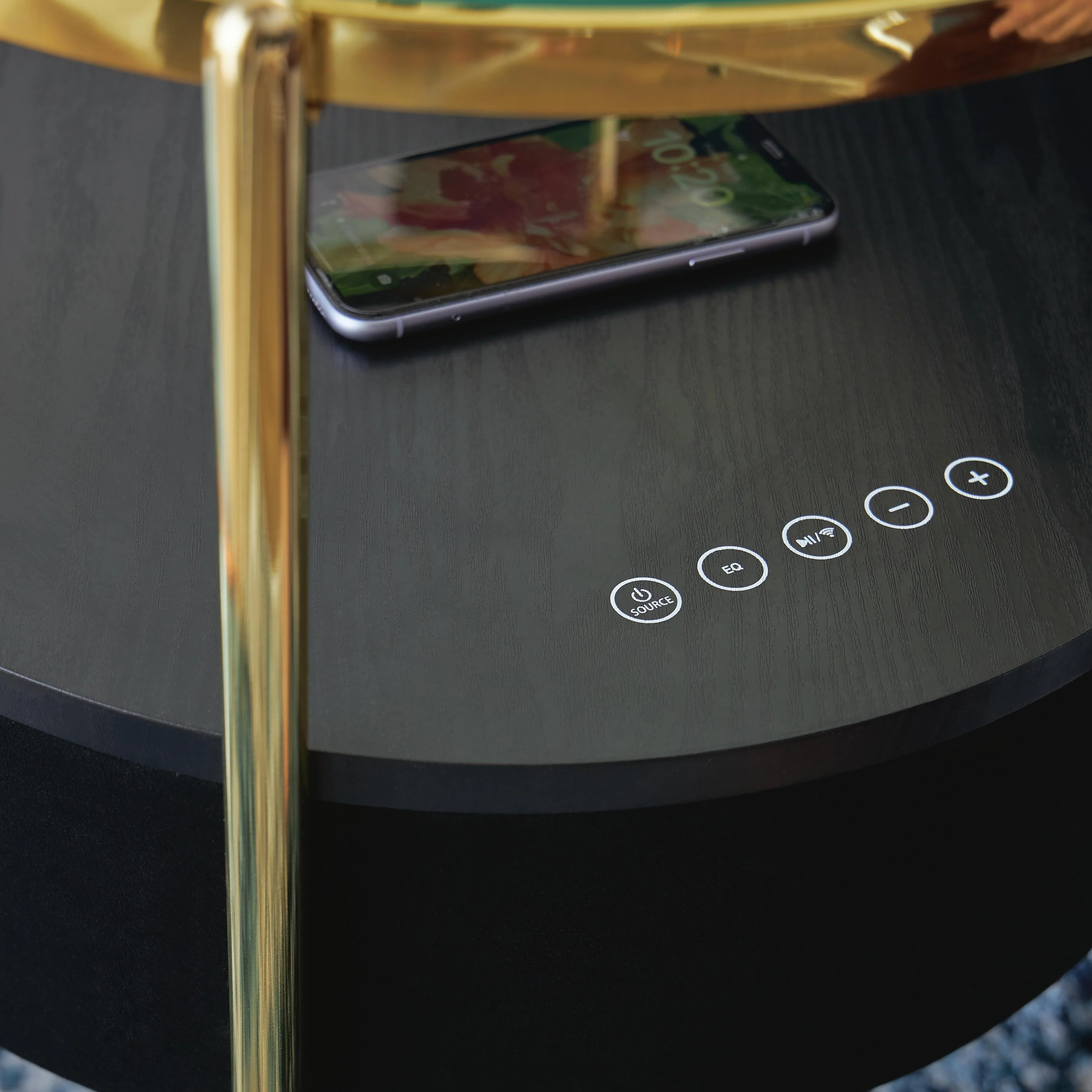 Nedman Accent Table with Speaker - Image 6