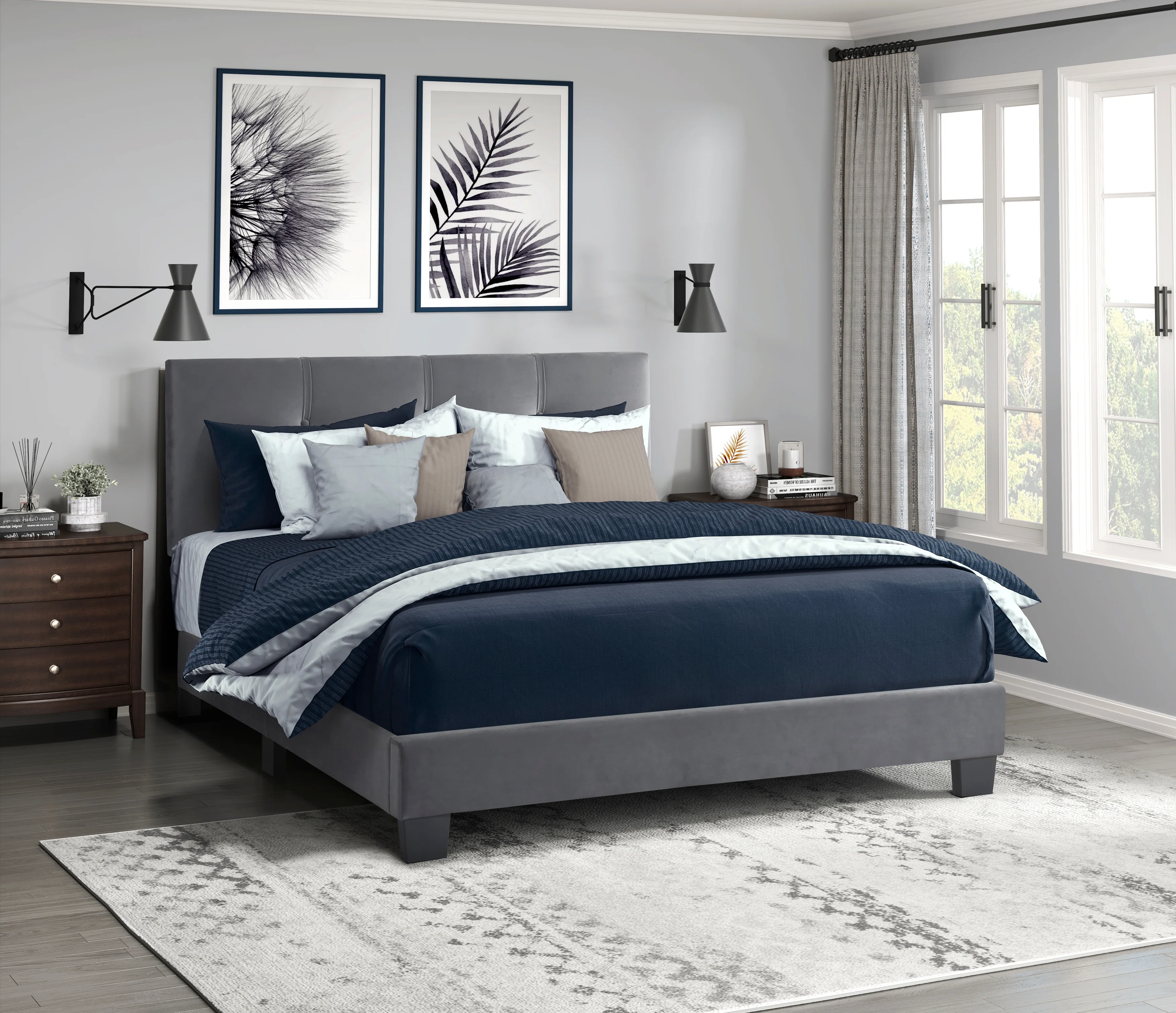 Newberry Queen, Twin & Full Platform Bed - Image 11