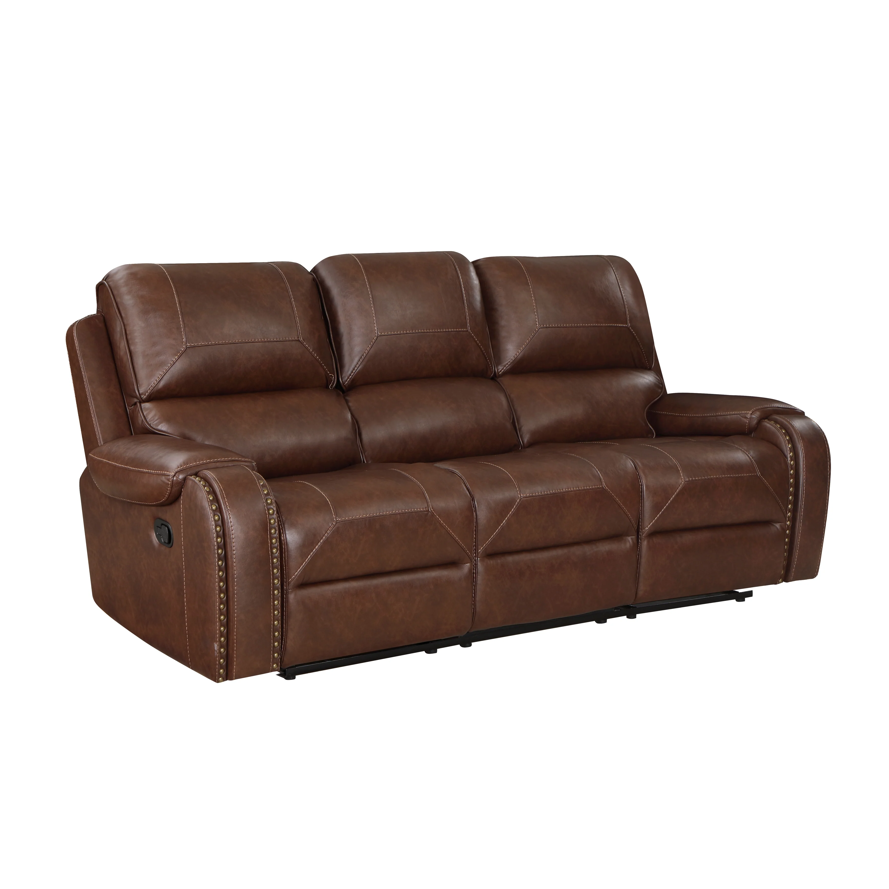 Newnan 2PC SET: Sofa, LOVE (8549BRW) - Image 3