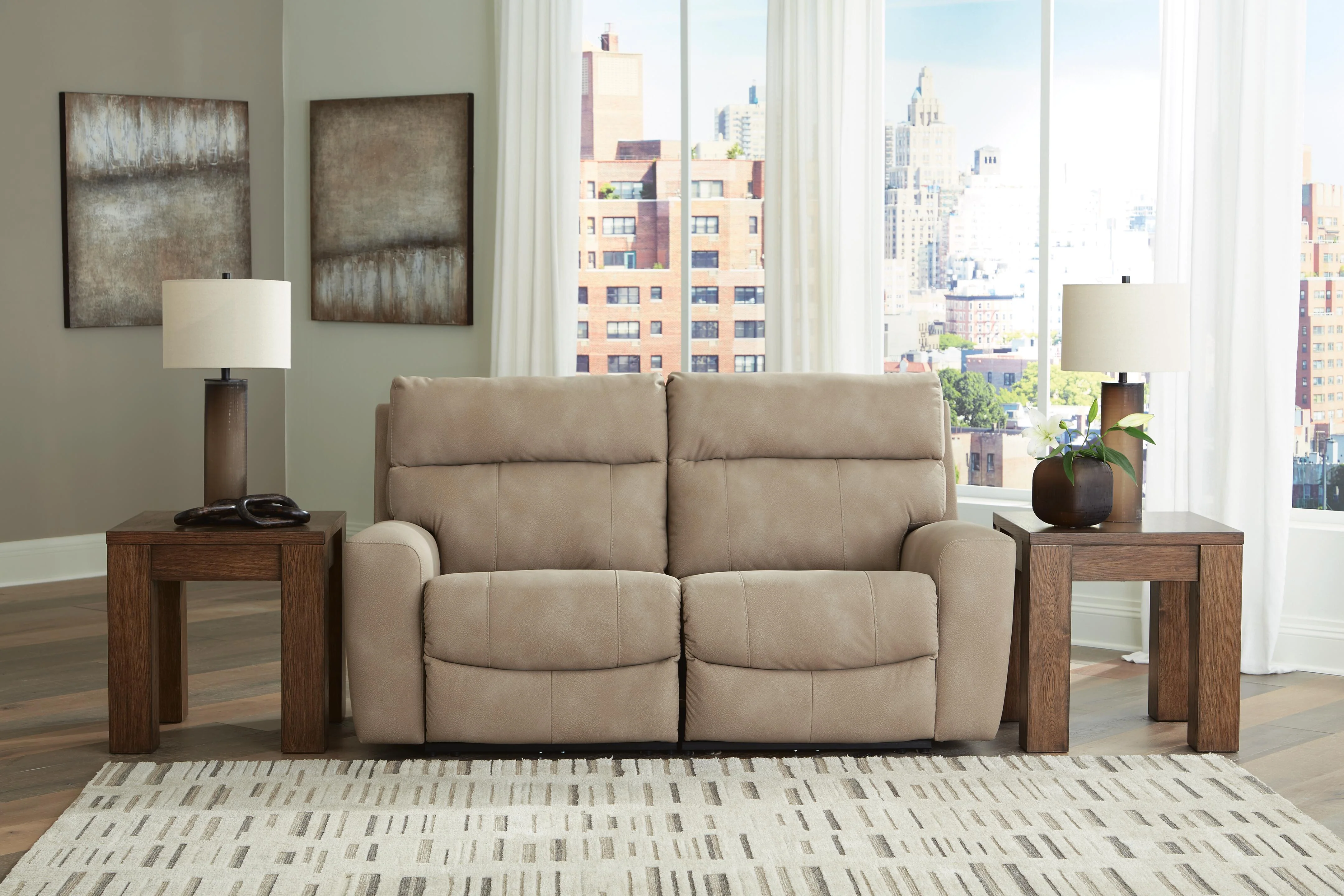 Next-Gen DuraPella Power Reclining Sectional Loveseat - Image 9