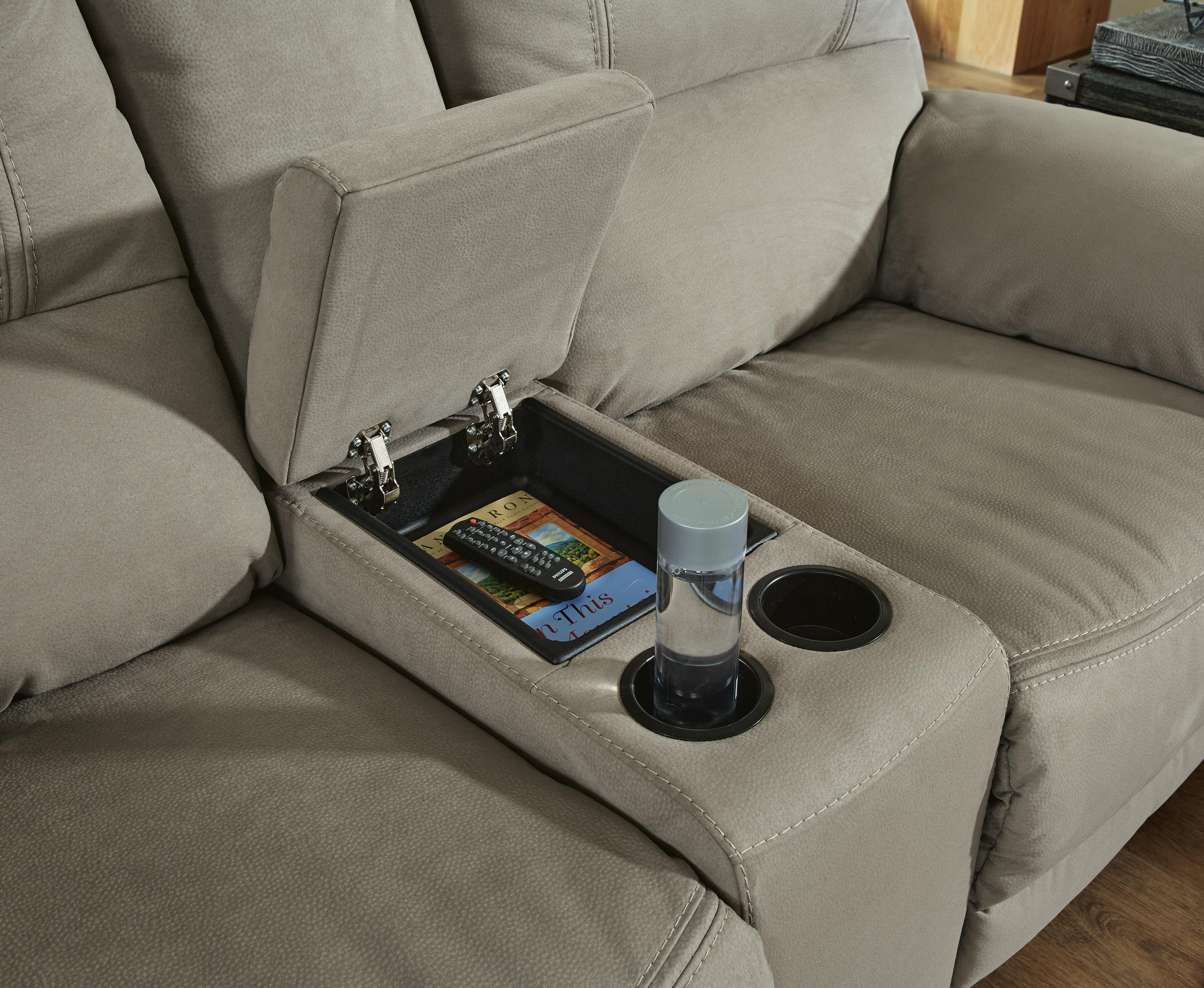 Next-Gen Gaucho Reclining Loveseat with Console - Image 6
