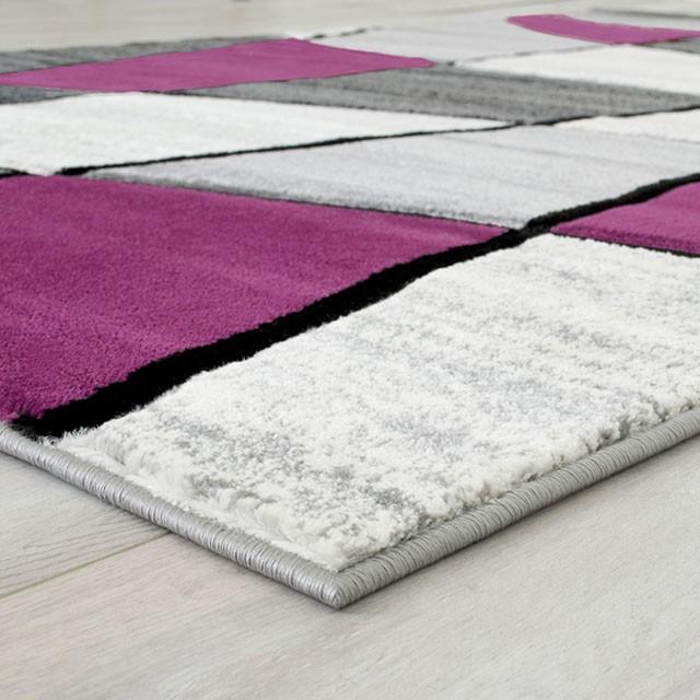 Niksar Gray/Purple 5' X 7' Area Rug - Image 6