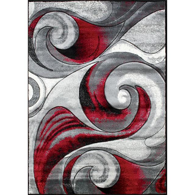 Niksar Red 5' X 7' Area Rug - Image 2