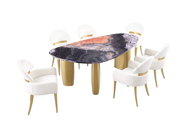 Northwich 5 Pc Dining Table Set - Image 2