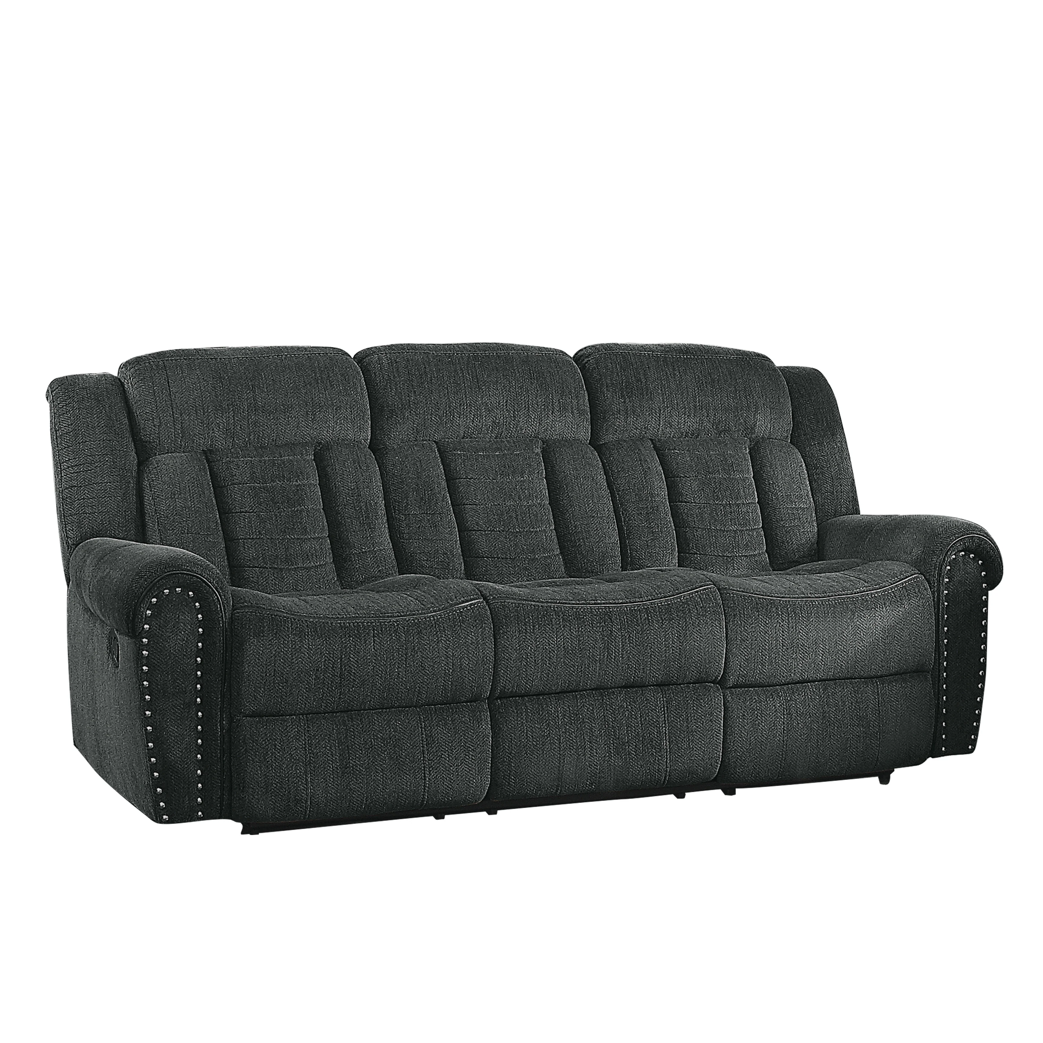 Nutmeg 2pc Set: Sofa, Love - Image 6