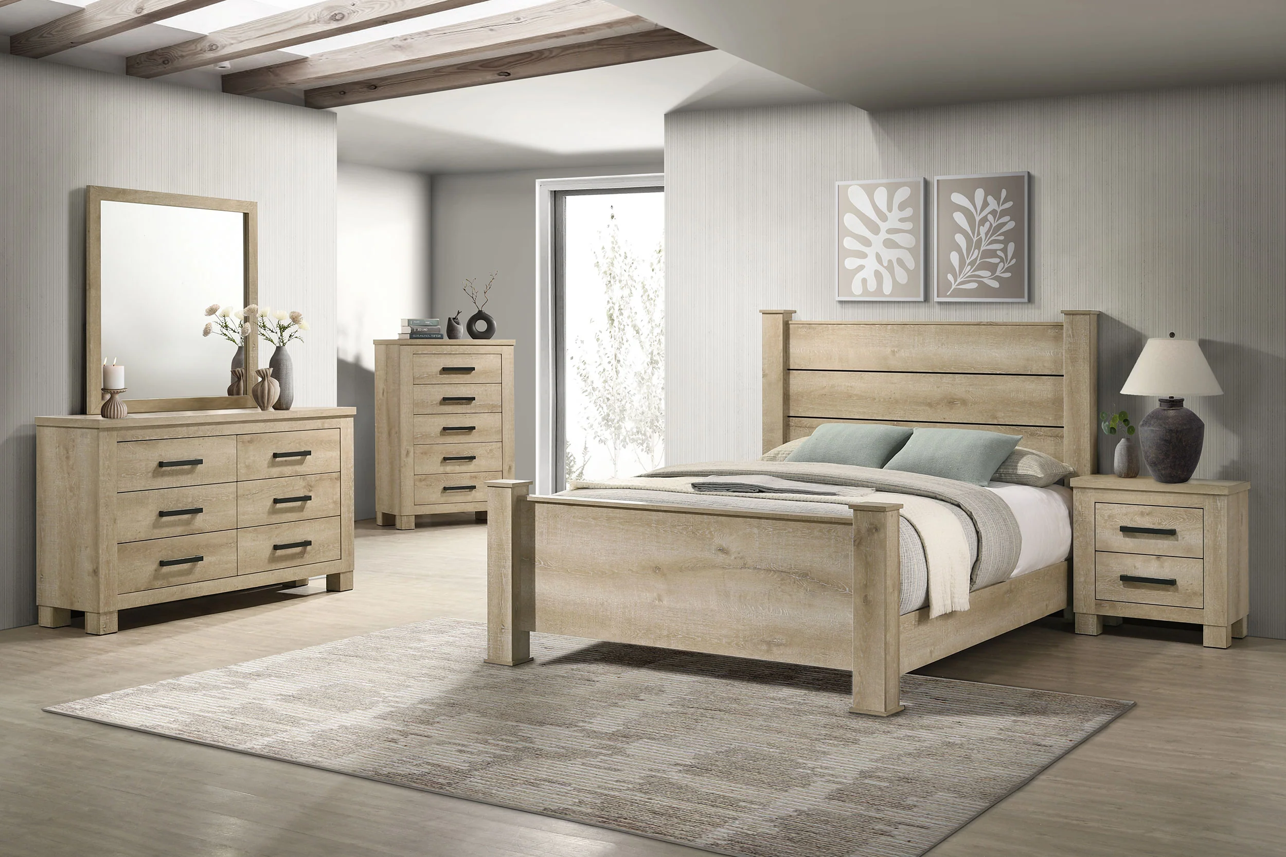 Oakglen Panel Bed - Image 30