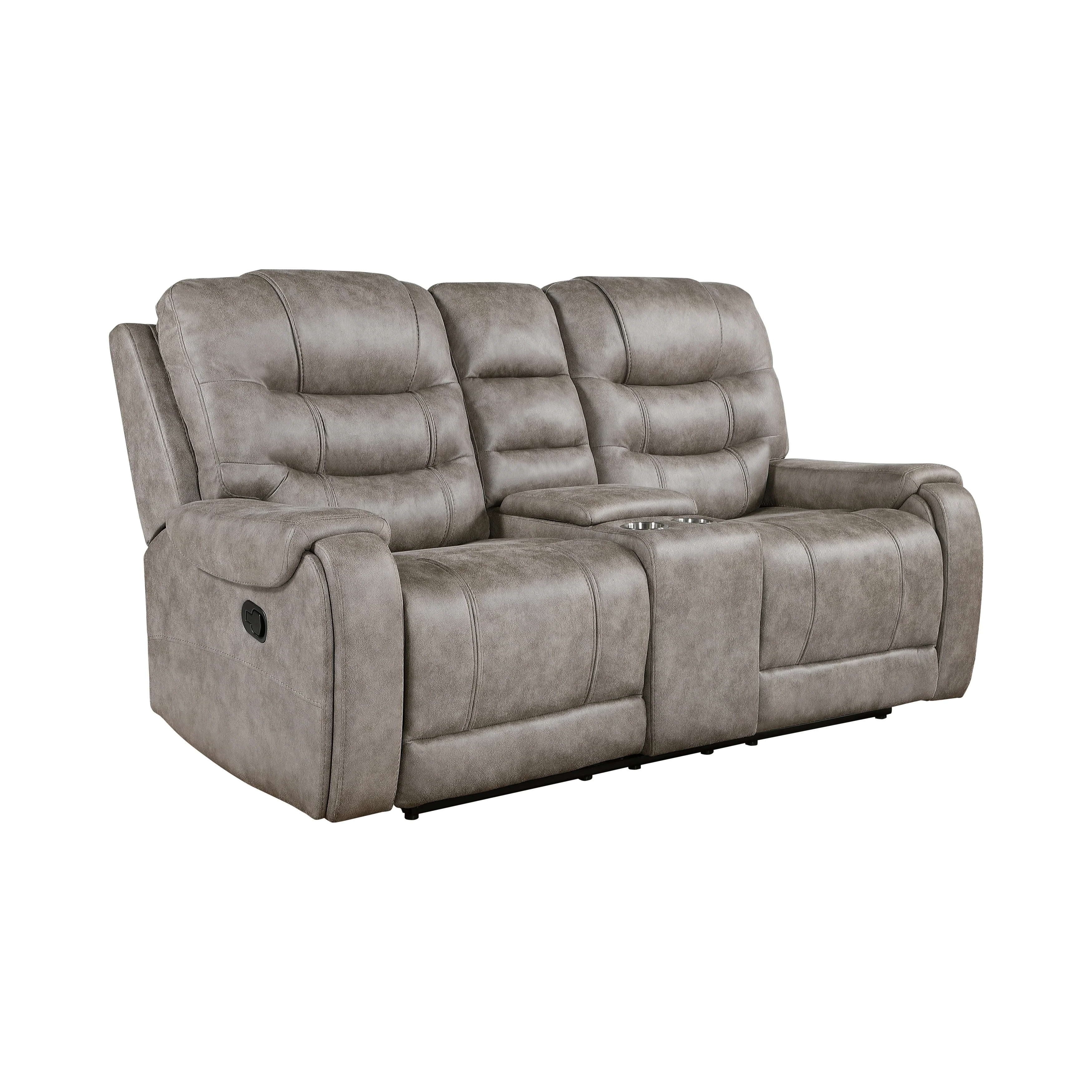 Oberon Double Reclining Love Seat With Center Console - Image 7