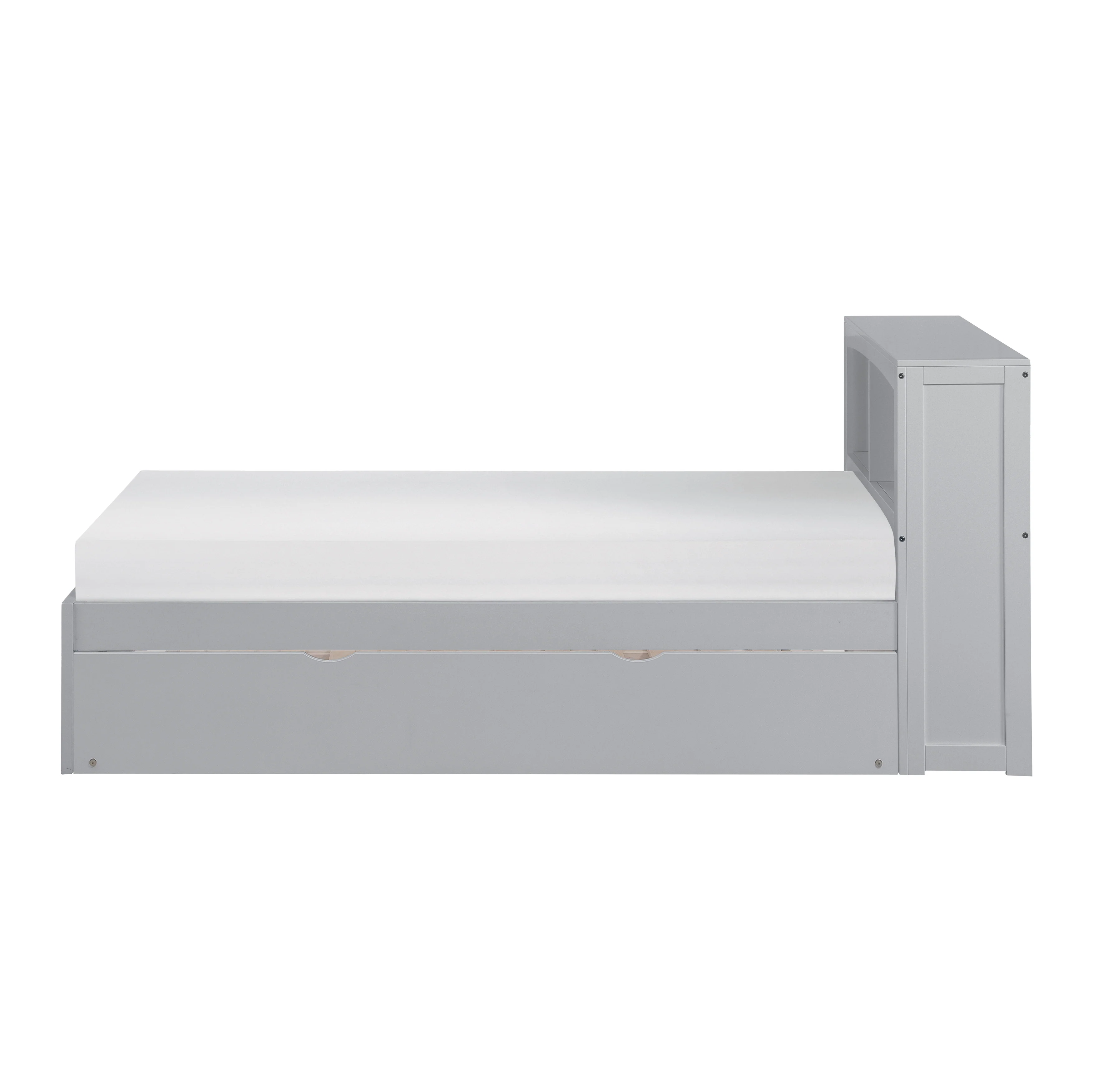 Orion Twin Bookcase Platform Bed With Twin Trundle - Image 2