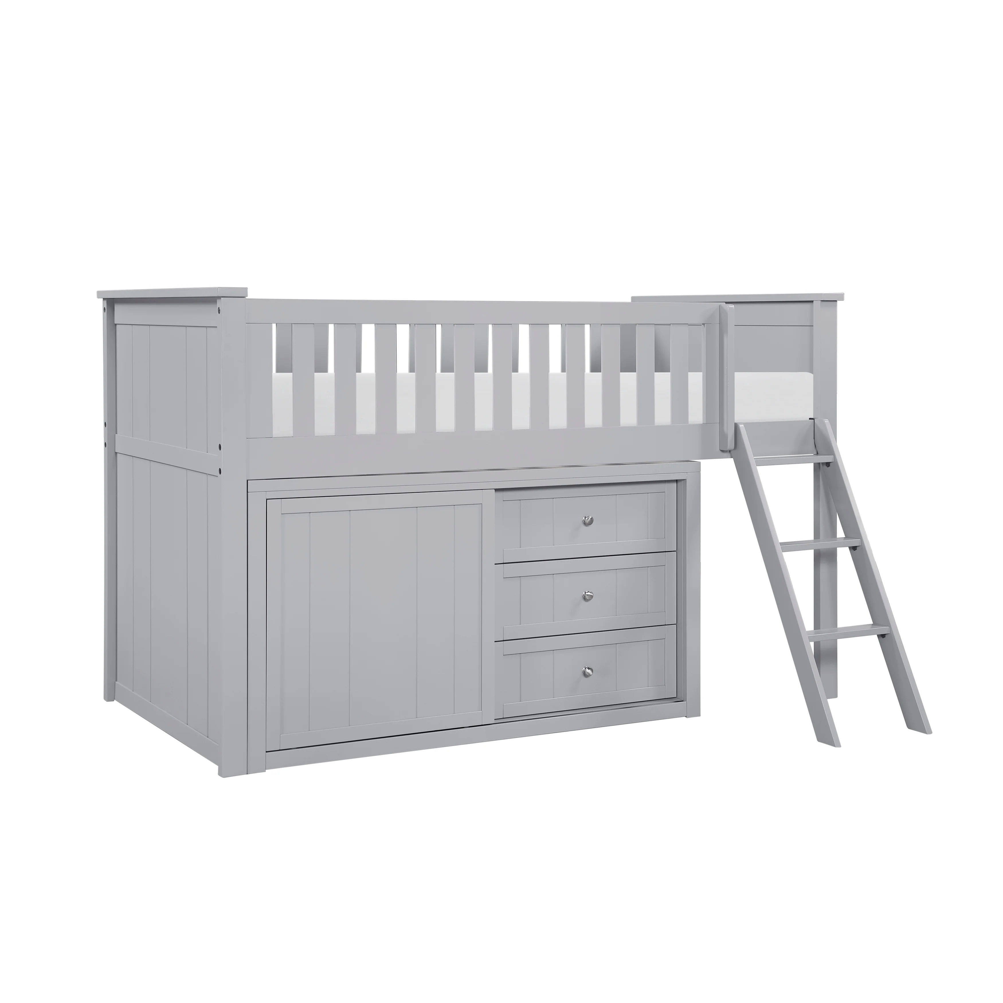 Orion Low Loft Bunk With Dresser