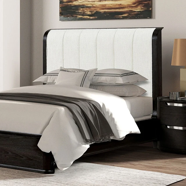Osterley Queen & E.King Bed Grey & Black - Image 4