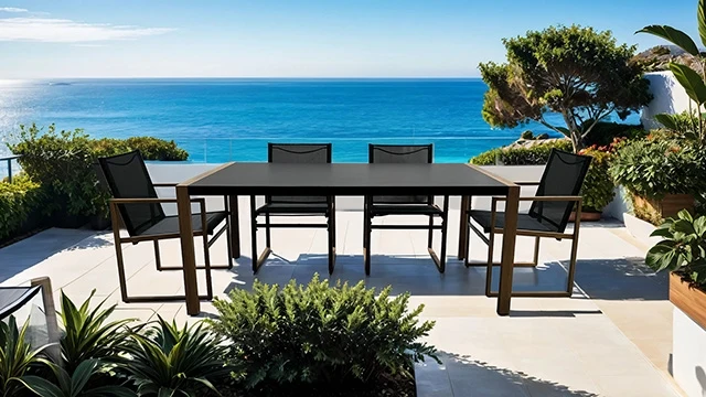 Oswego 8 Pc. Outdoor Dining Set - Image 3