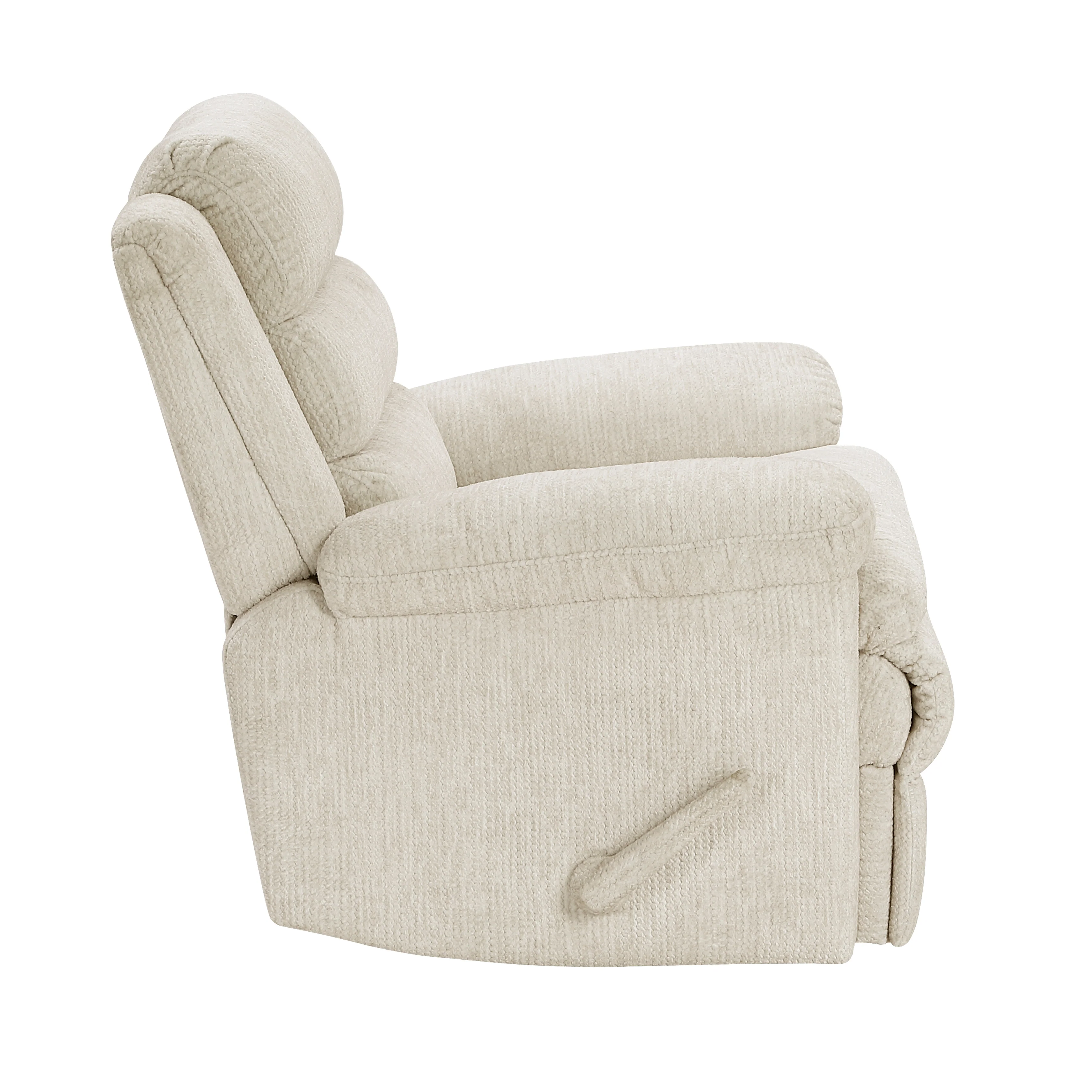 Oxford Swivel Glider Reclining Chair - Image 3