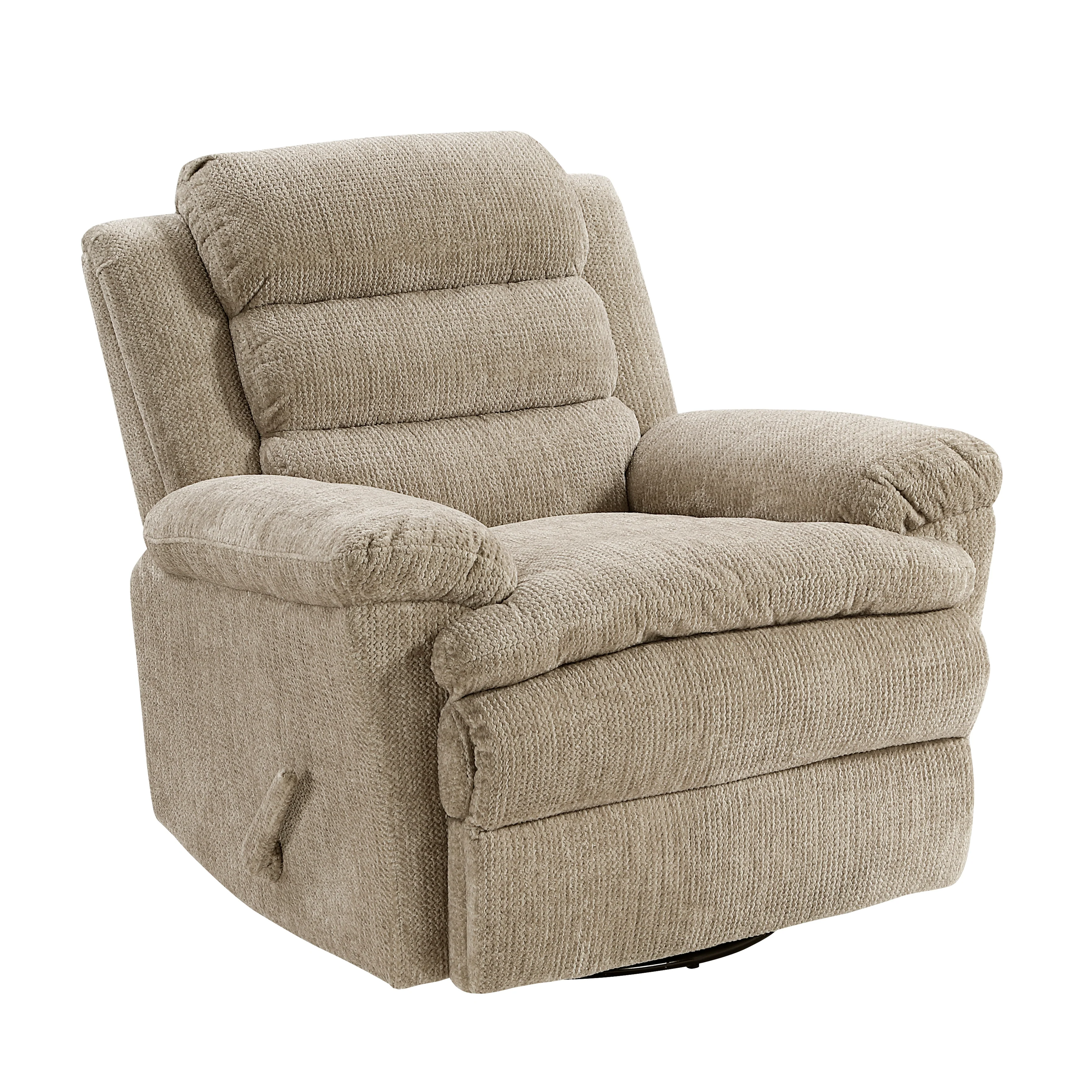 Oxford Swivel Glider Reclining Chair - Image 7