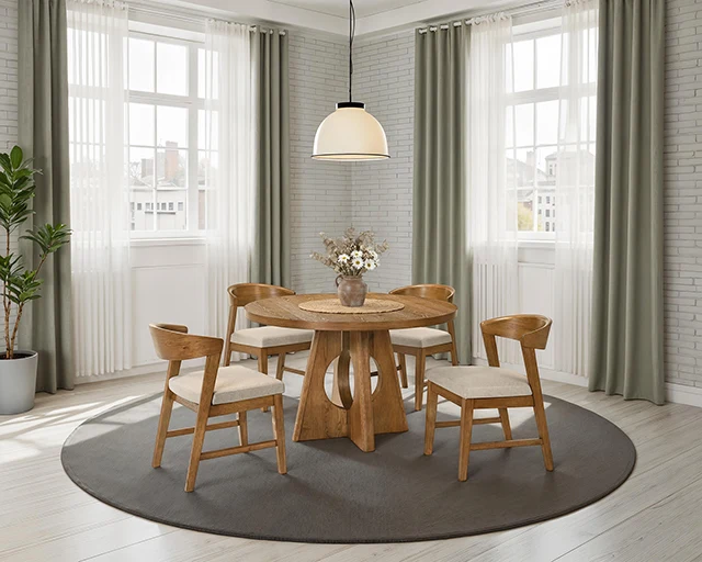 Ozark Round Dining Table - Image 2