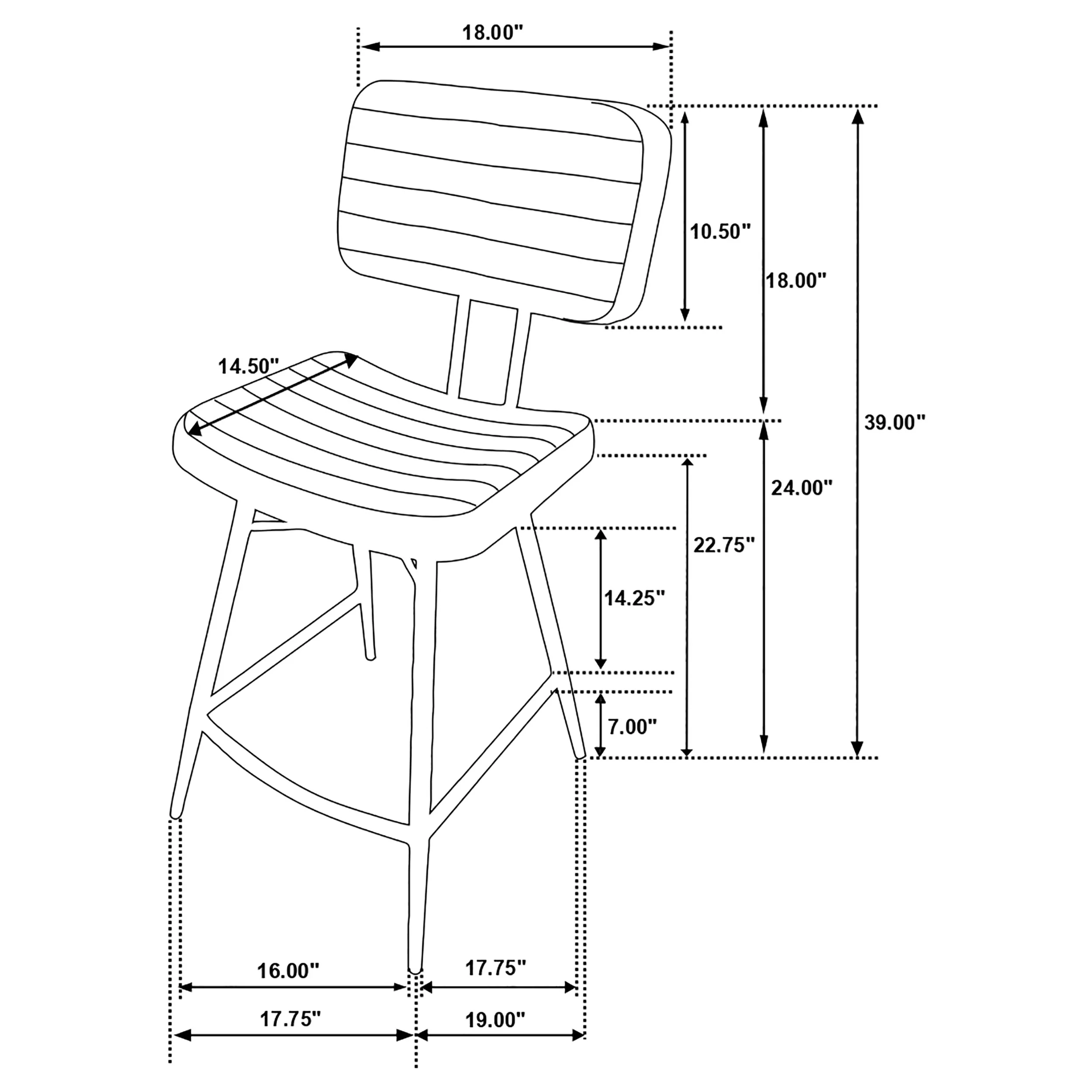 Partridge Counter Chair - Image 11