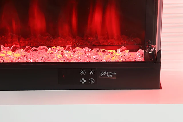 Peseux 71" TV Stand w/ Electric Fire Place - Image 4