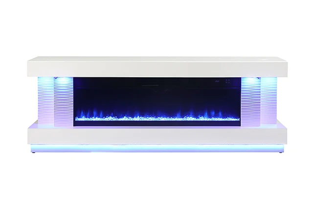 Peseux 71" TV Stand w/ Electric Fire Place - Image 8