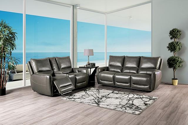 PHINEAS Power Recliner, Gray - Image 3