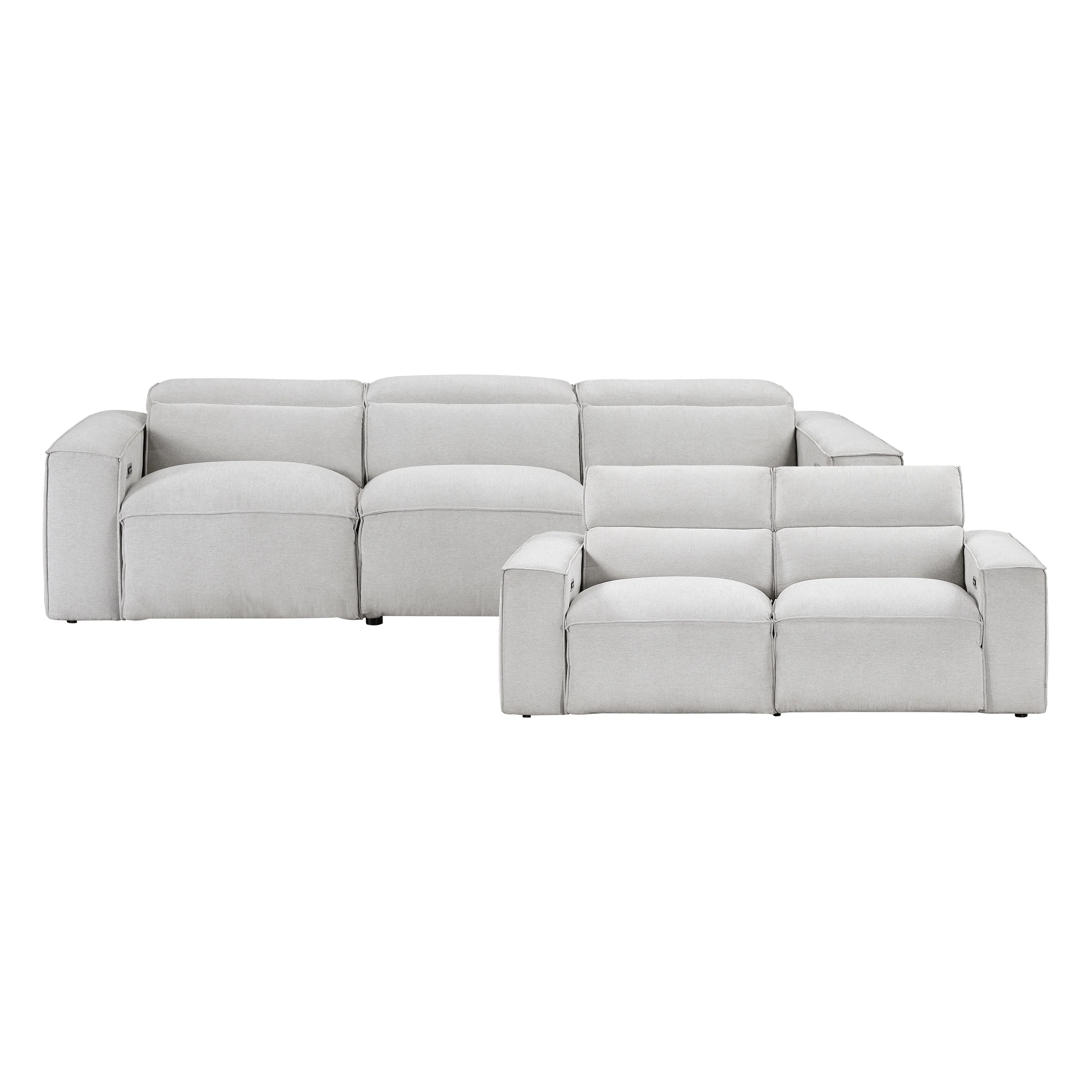 Phoebe 2pc Set: Sofa, Love