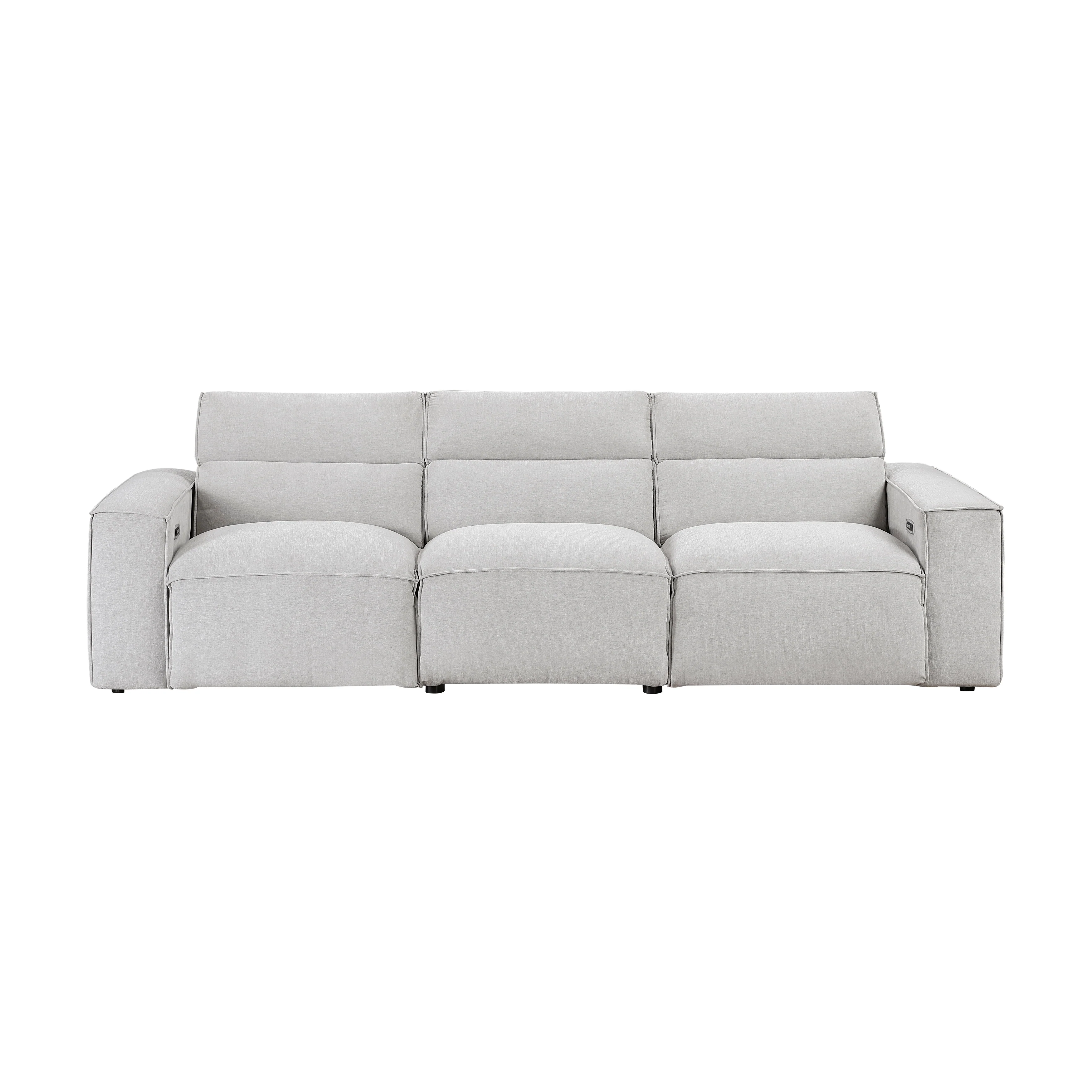 Phoebe Power Double Reclining Sofa With Power Headrests - Image 4
