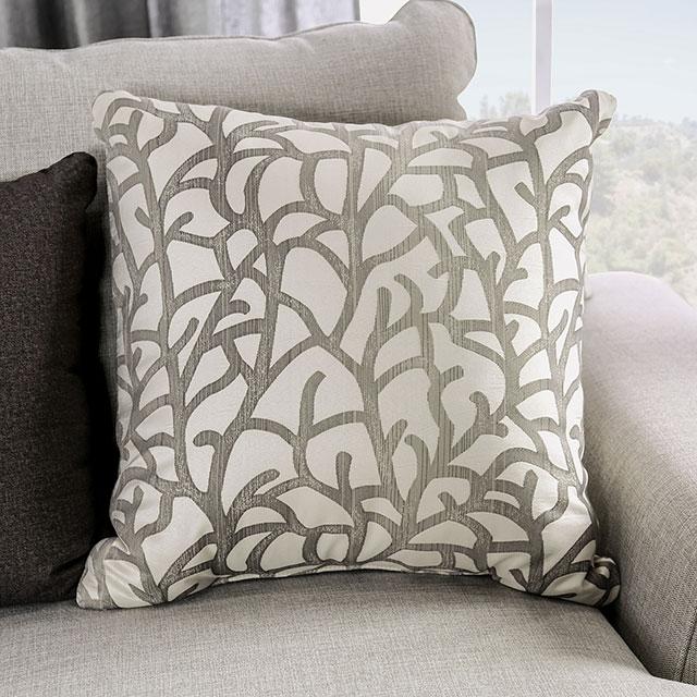 PICOTEE Loveseat, Light Gray/Black - Image 3