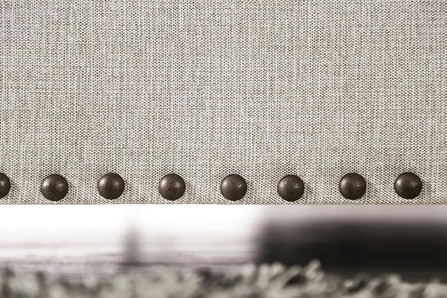 PICOTEE Loveseat, Light Gray/Black - Image 9