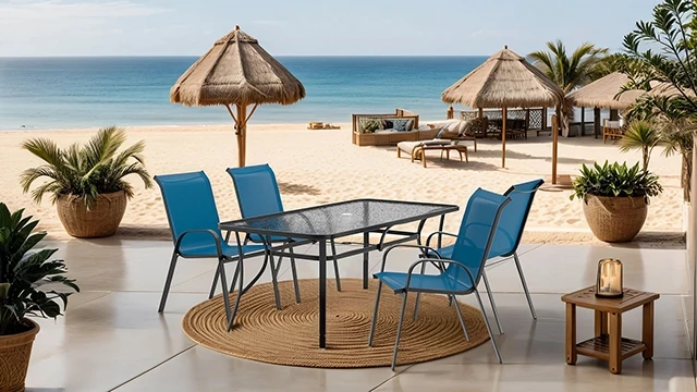 Pierro 5 Pc. Outdoor Dining Set - Image 2