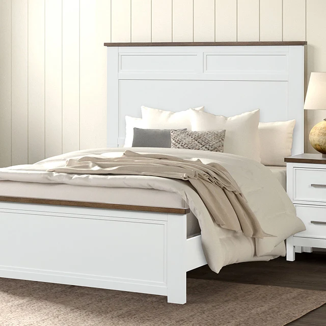 Pinetop Twin & Full Bed White & Blue - Image 2