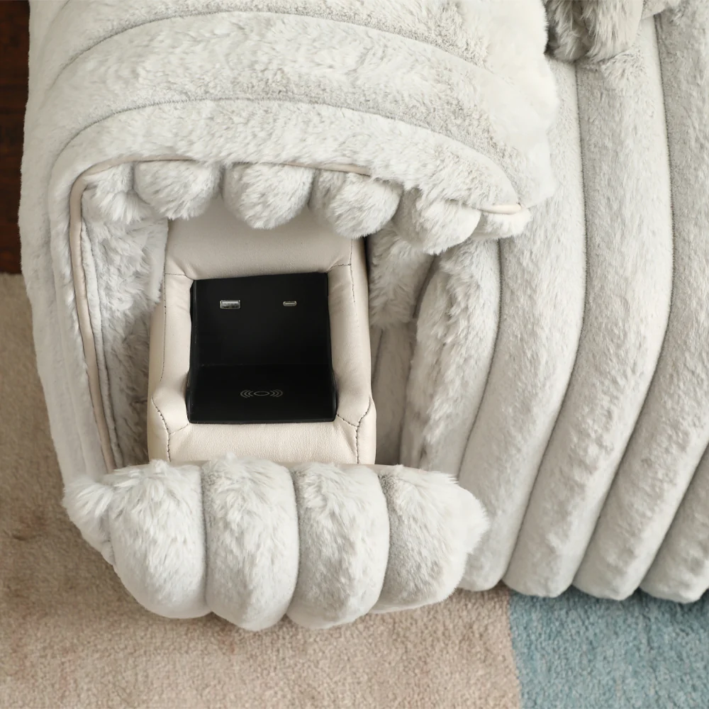 Power Motion Sofa w/Sleeper & USB Port - Image 14
