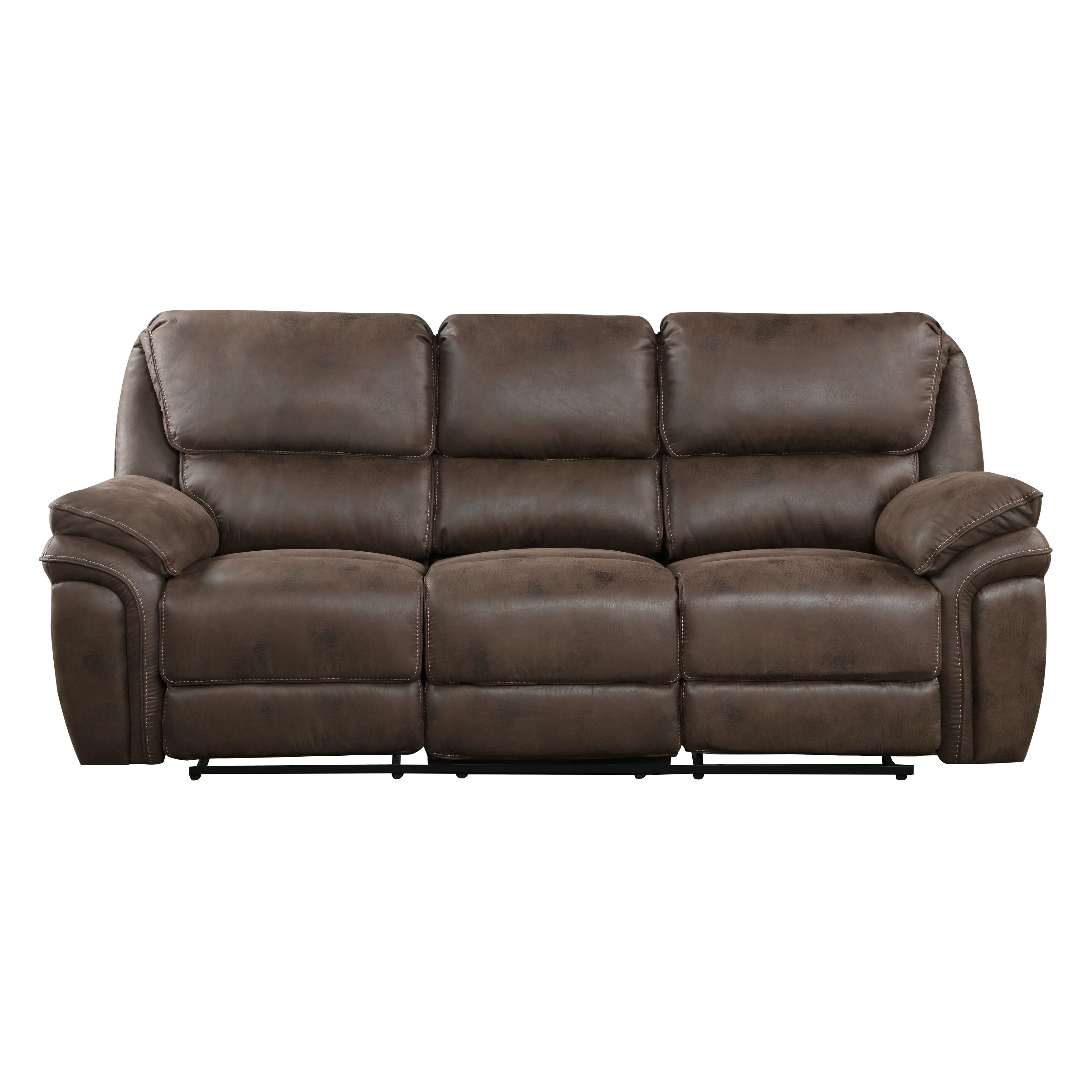 Proctor 2pc Set: Sofa, Love (8517BRW) - Image 2