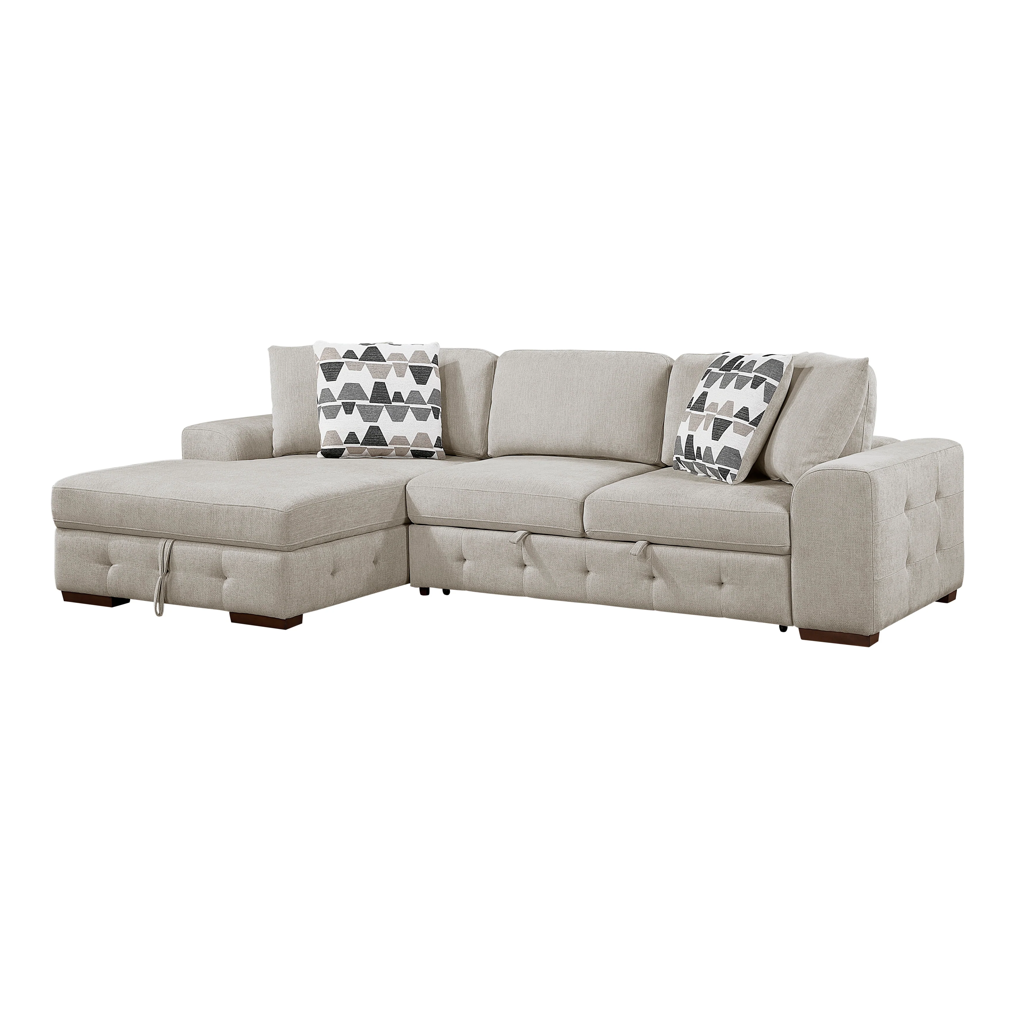 Raife 3-piece Sectional With Left Chaise And Ottoman - Image 13