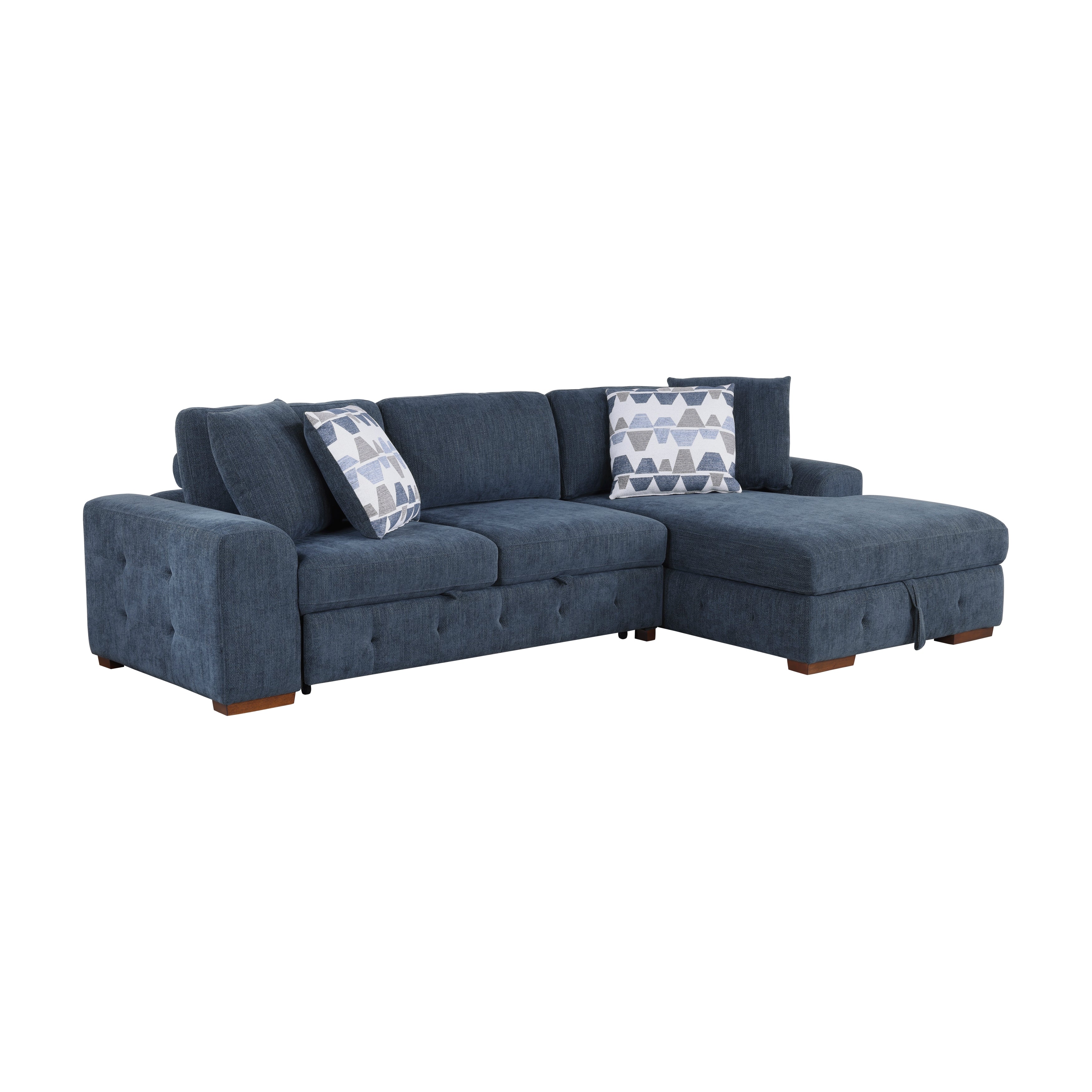 Raife 3-piece Sectional With Right Chaise And Ottoman - Image 5