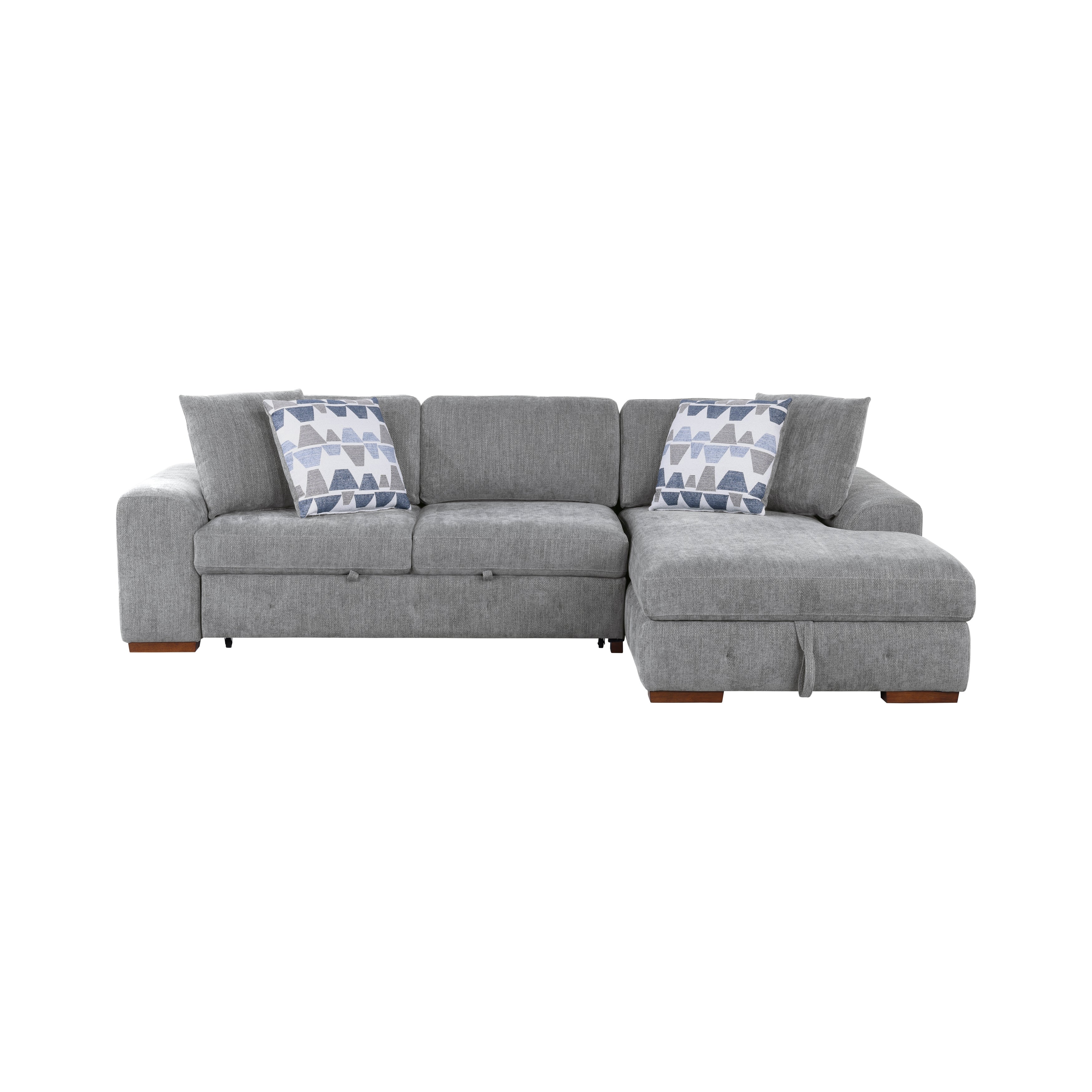 Raife 3-piece Sectional With Right Chaise And Ottoman - Image 7