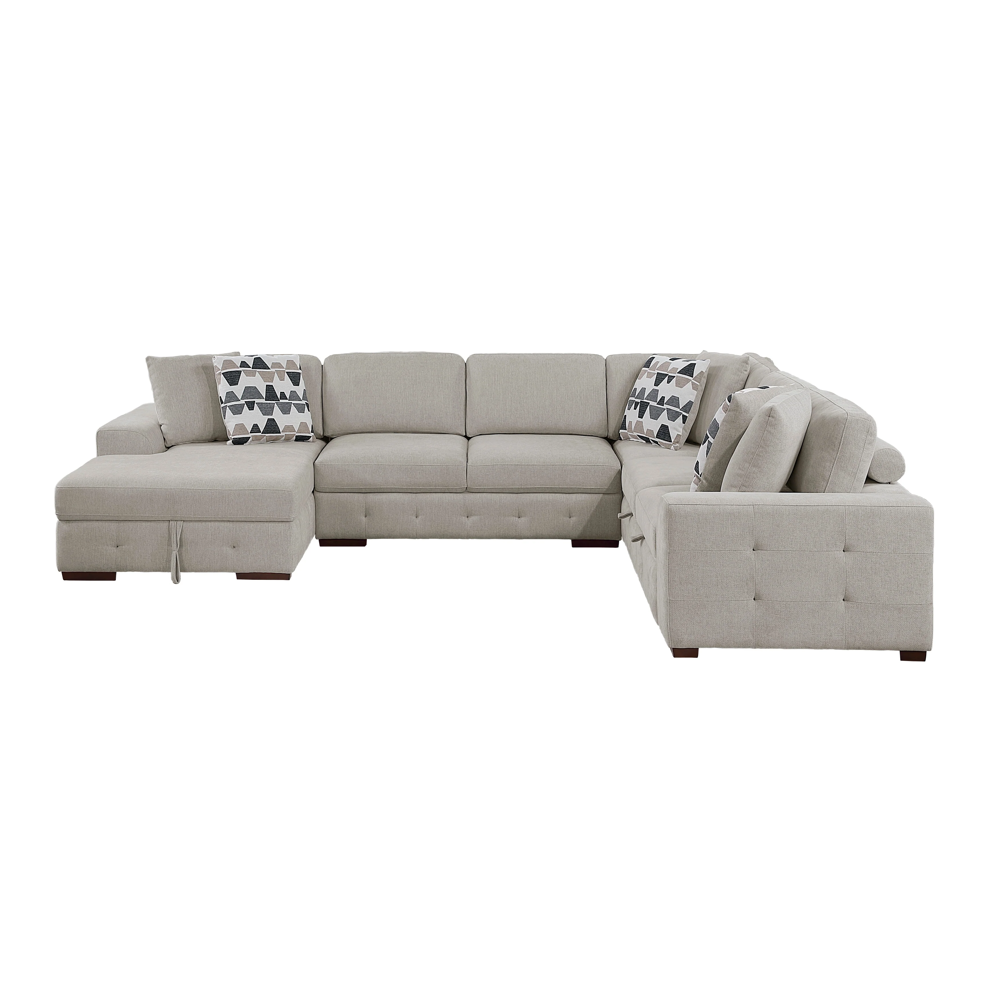 Raife 4-piece Sectional With Left Chaise - Image 12