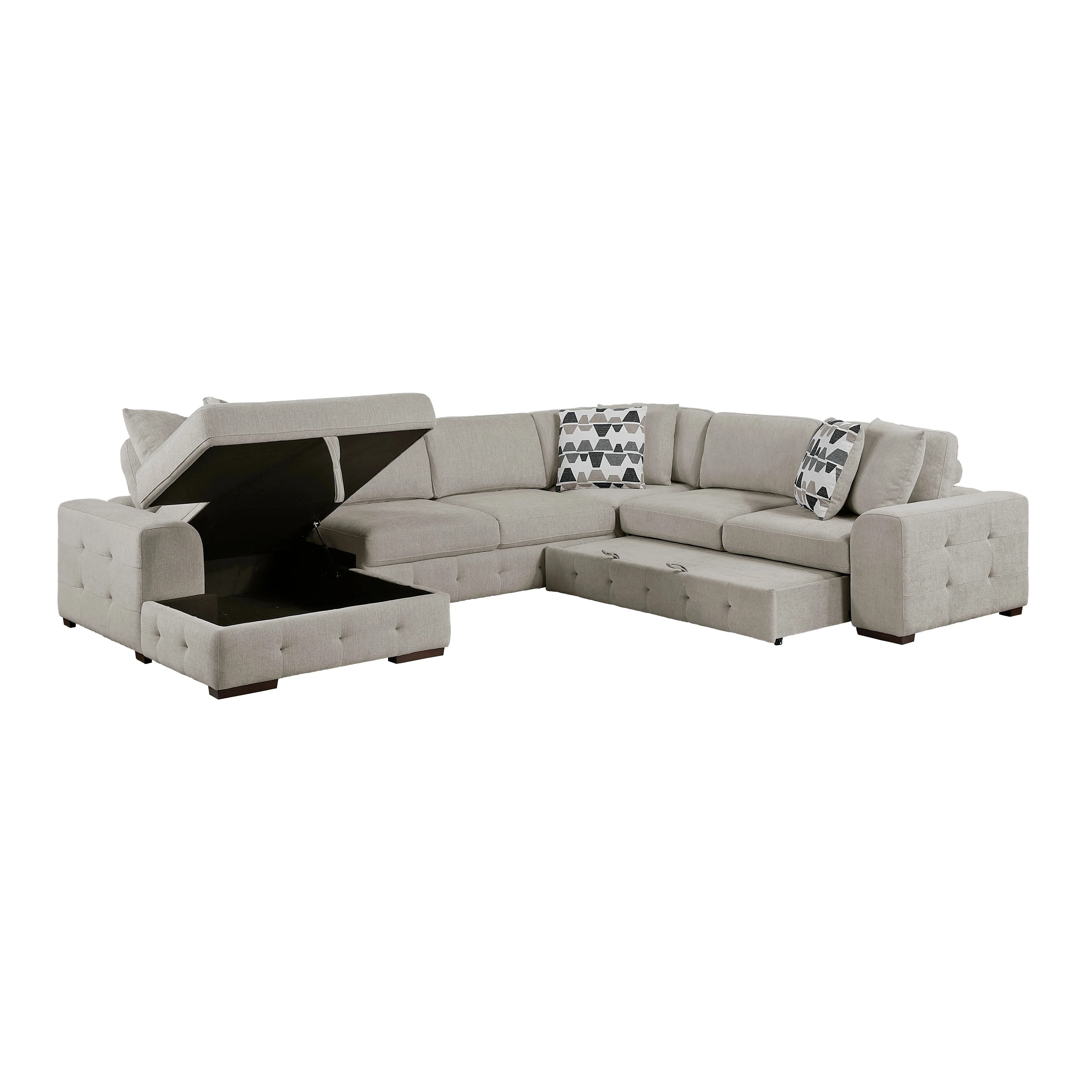 Raife 4-piece Sectional With Left Chaise - Image 15