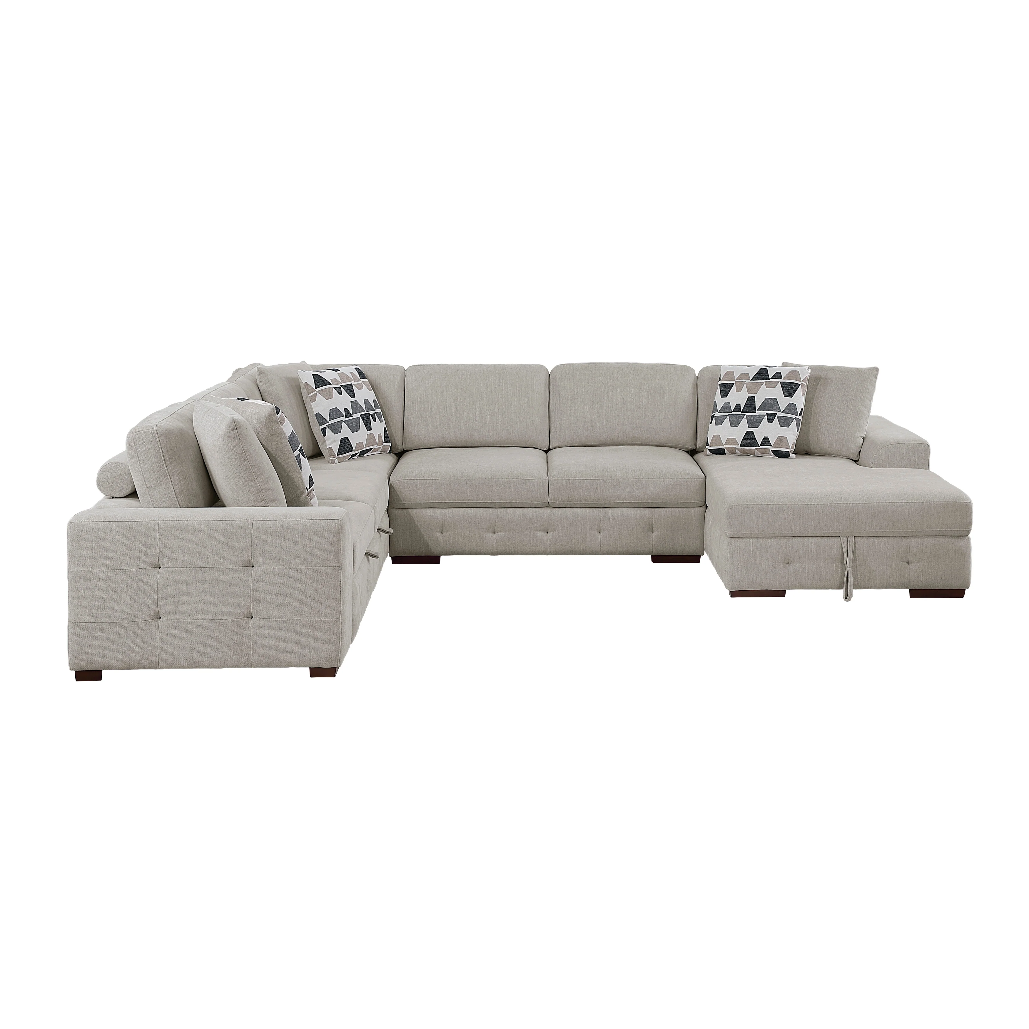 Raife 4-piece Sectional With Right Chaise - Image 12