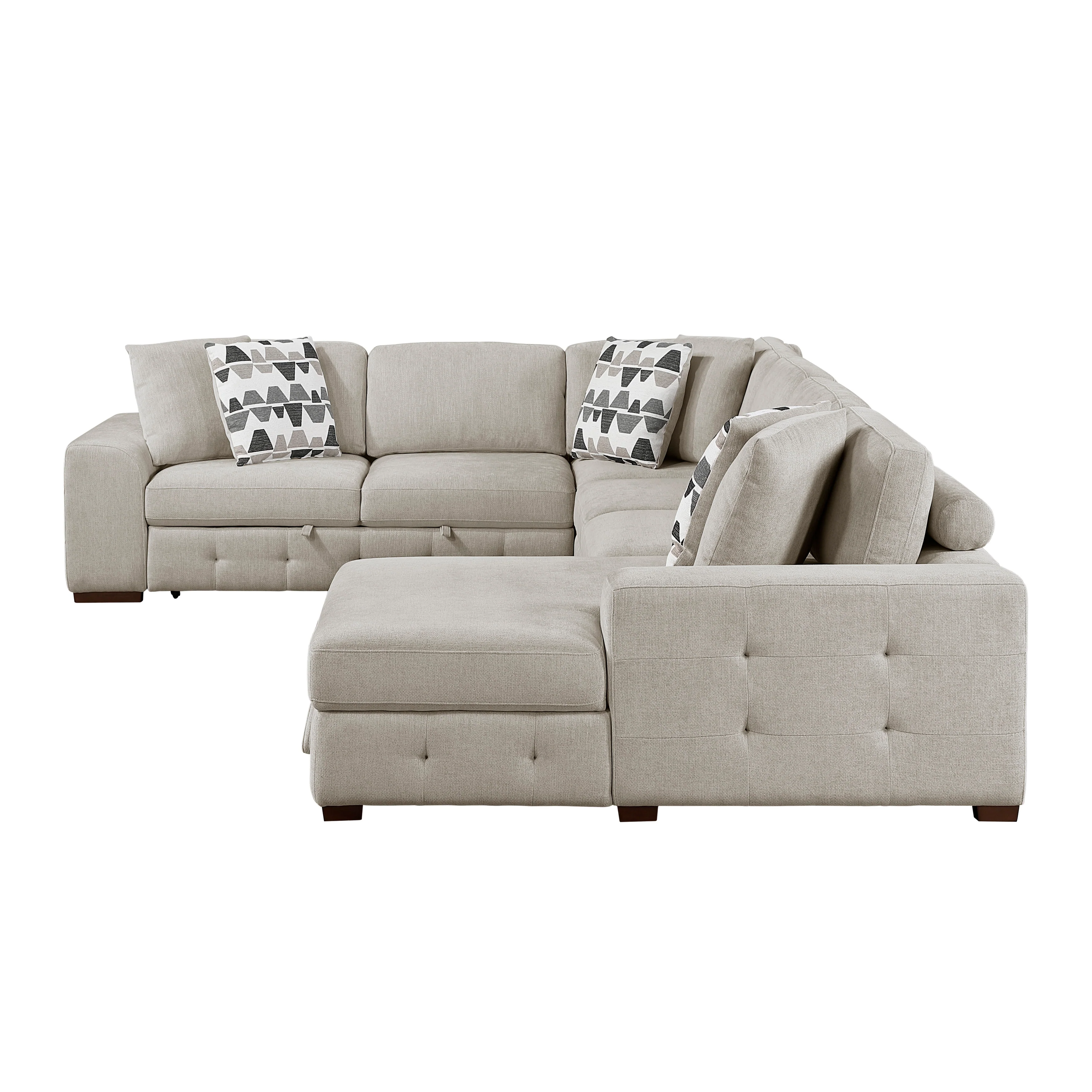 Raife 4-piece Sectional With Right Chaise - Image 13