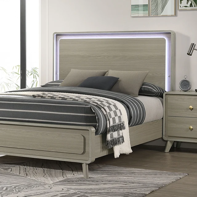 Rainier Queen Bedroom Set Gray - Image 2